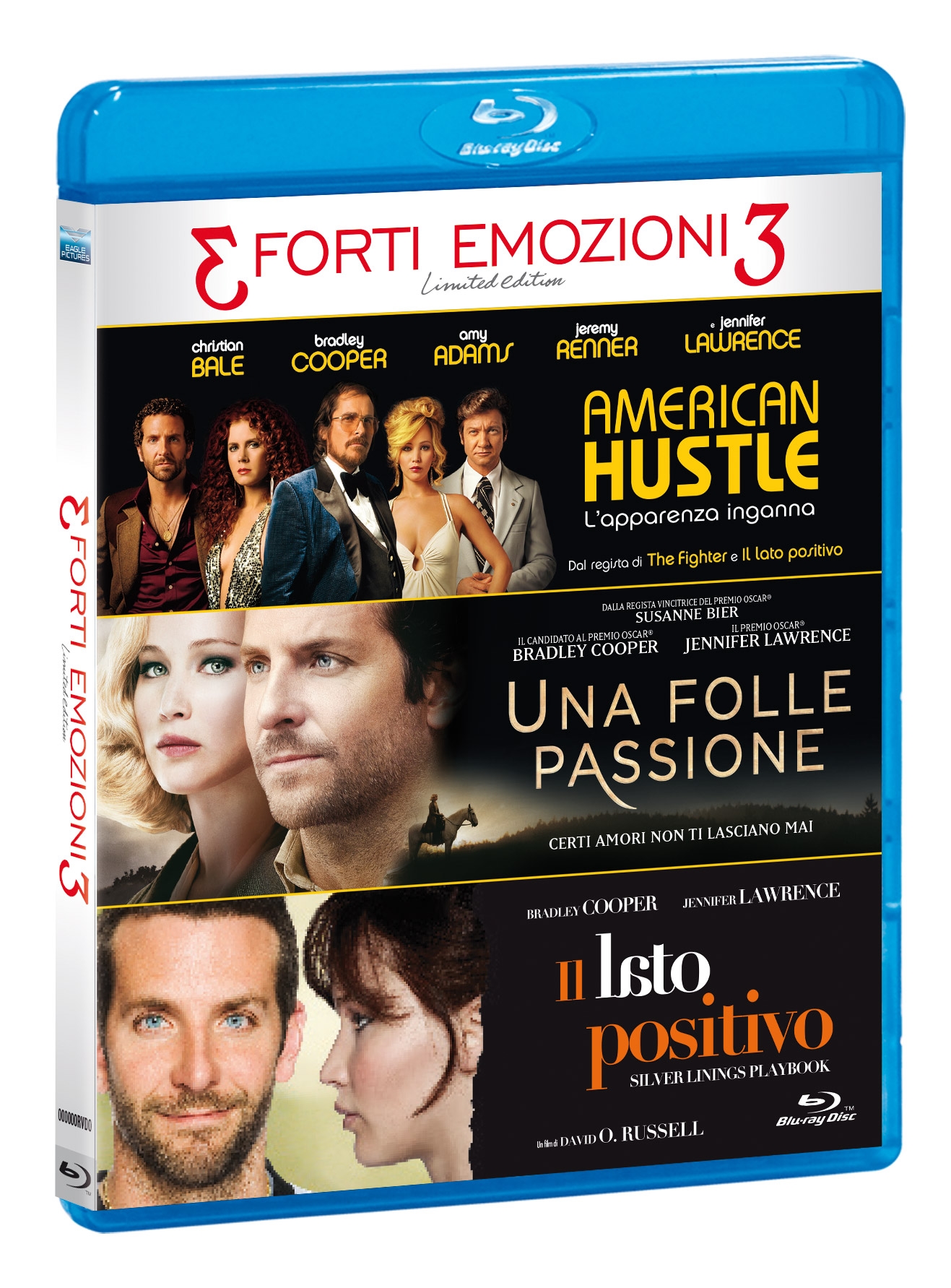 3 Forti Emozioni (Bradley Cooper) - Limited Edition (3 Blu-Ray Disc)