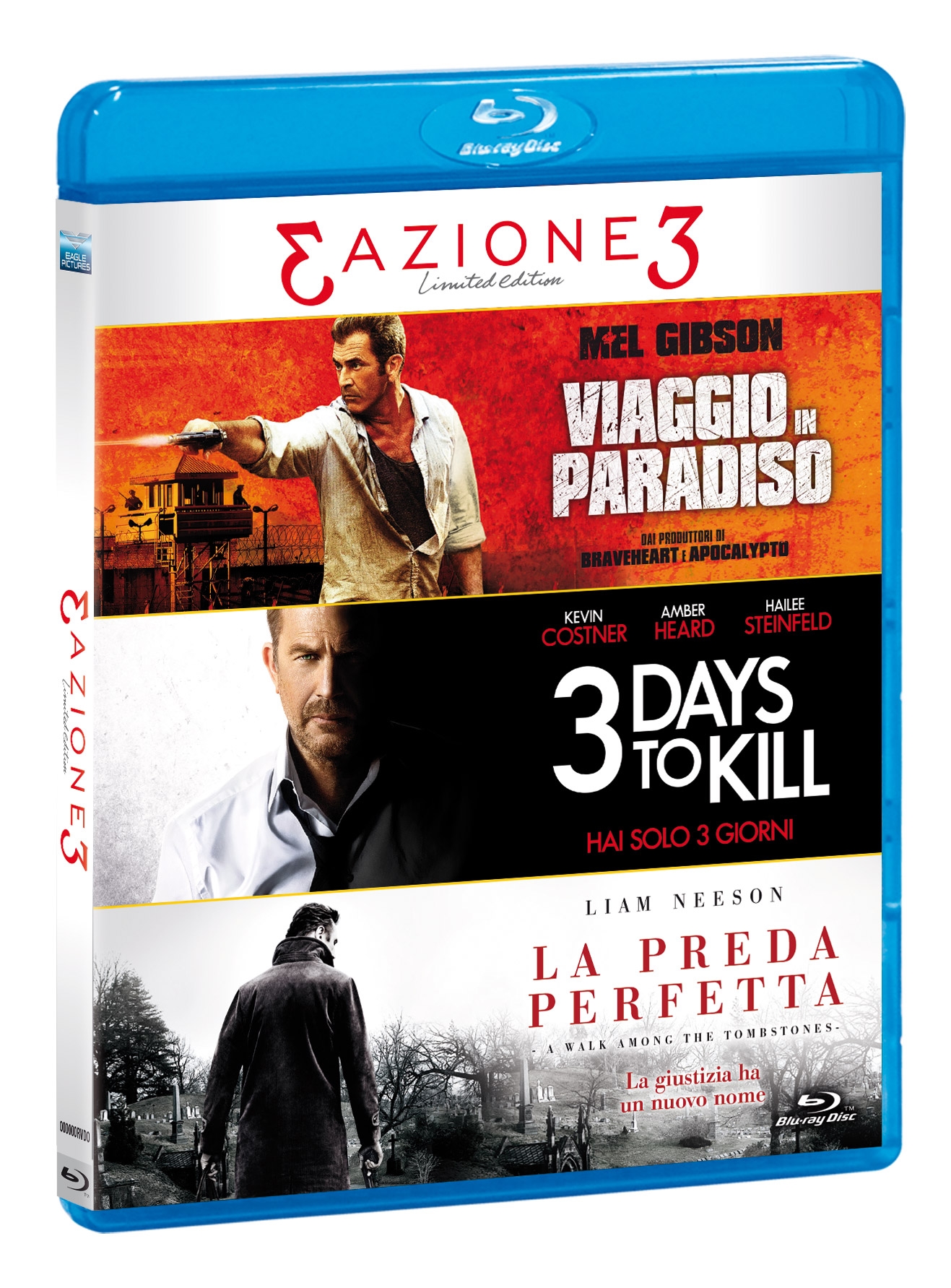 3 Azione - Limited Edition (3 Blu-Ray Disc)