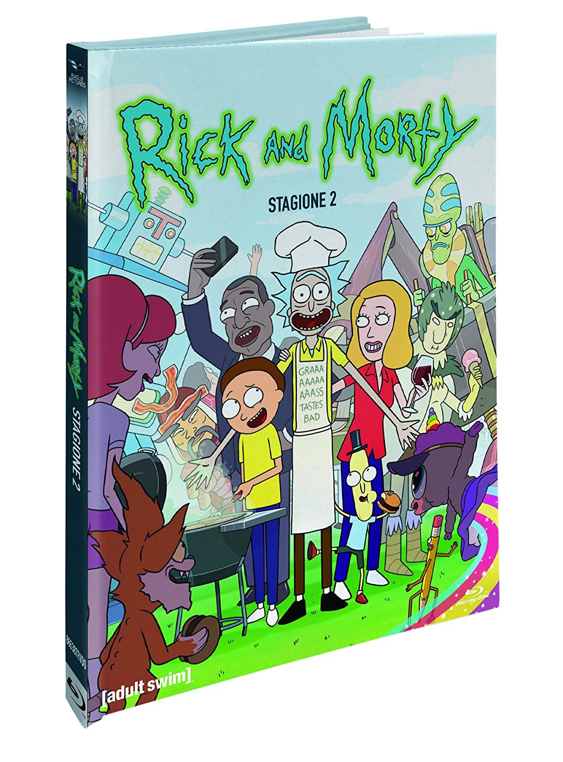 Rick and Morty - Stagione 2 - MediaBook Collector's Edition (Blu-Ray Disc + 2 DVD)