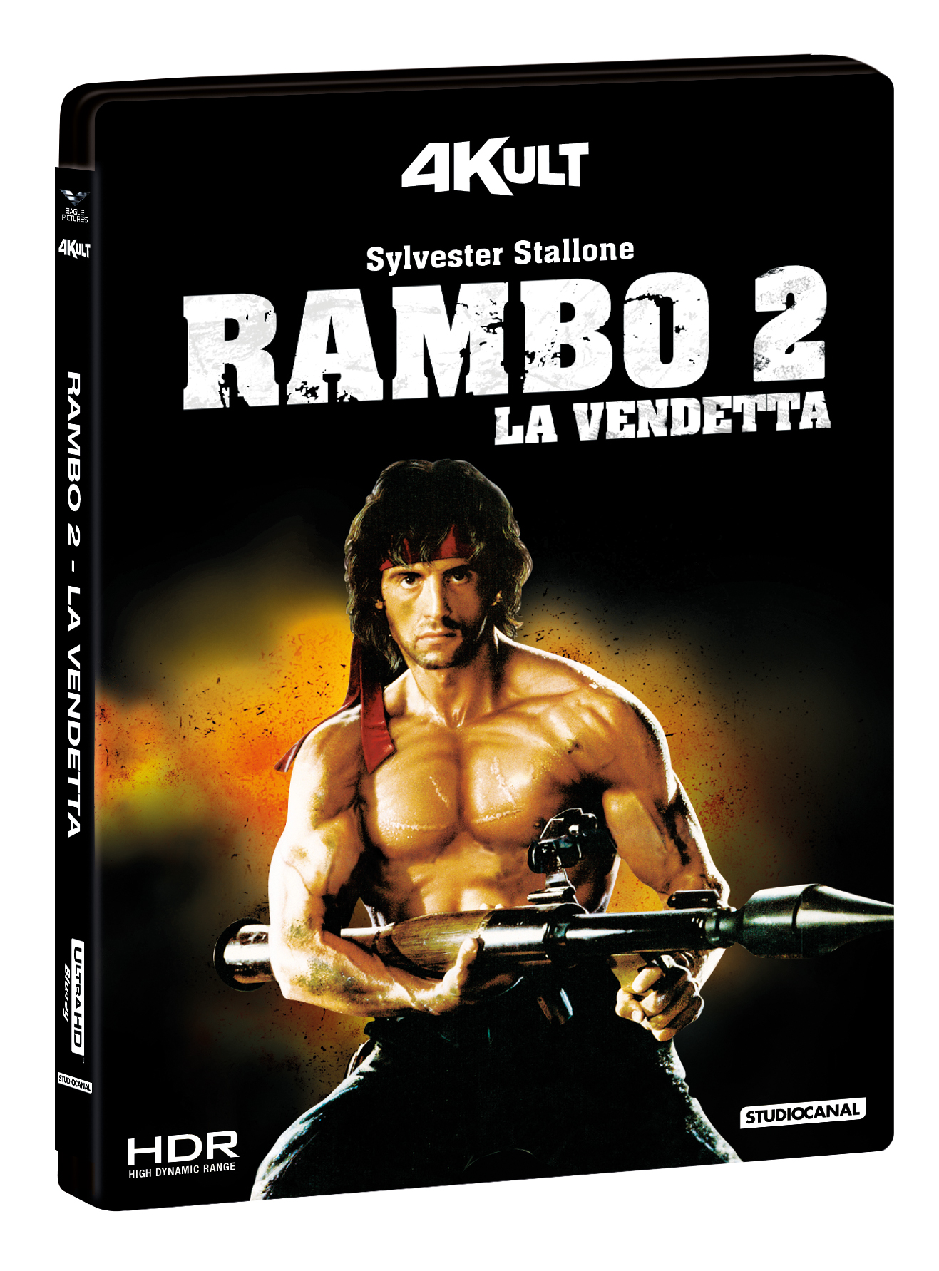 Rambo 2 - La vendetta (4Kult) (4K Ultra HD + Blu-Ray Disc)