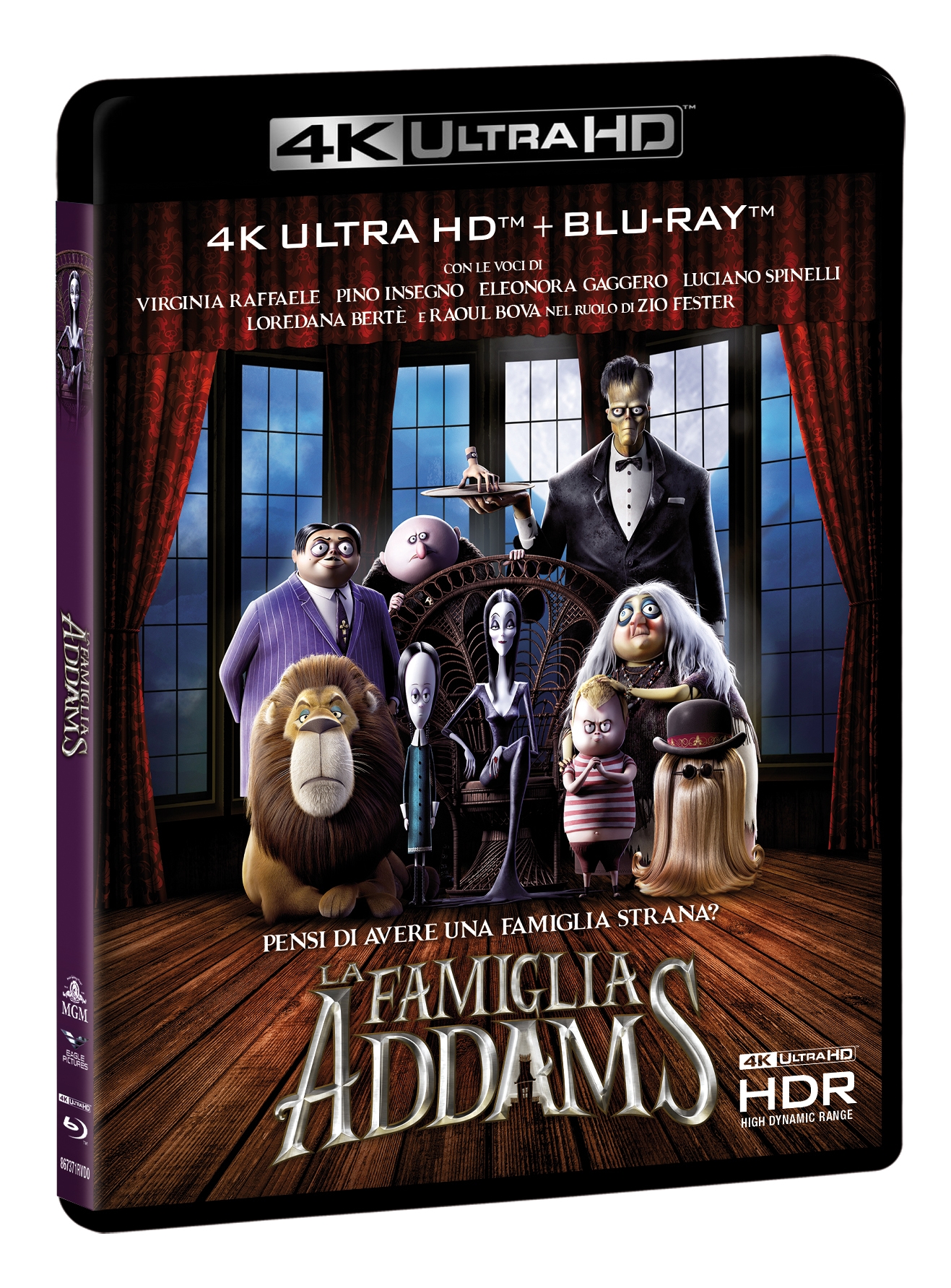 La famiglia Addams (2019) (4K Ultra HD + Blu-Ray Disc + Booklet)