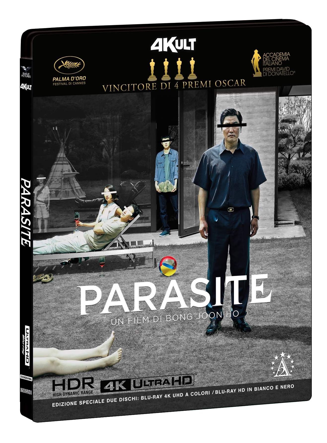 Parasite (2019) - Edizione Speciale (4Kult) (4K Ultra HD + Blu-Ray Disc + Card)