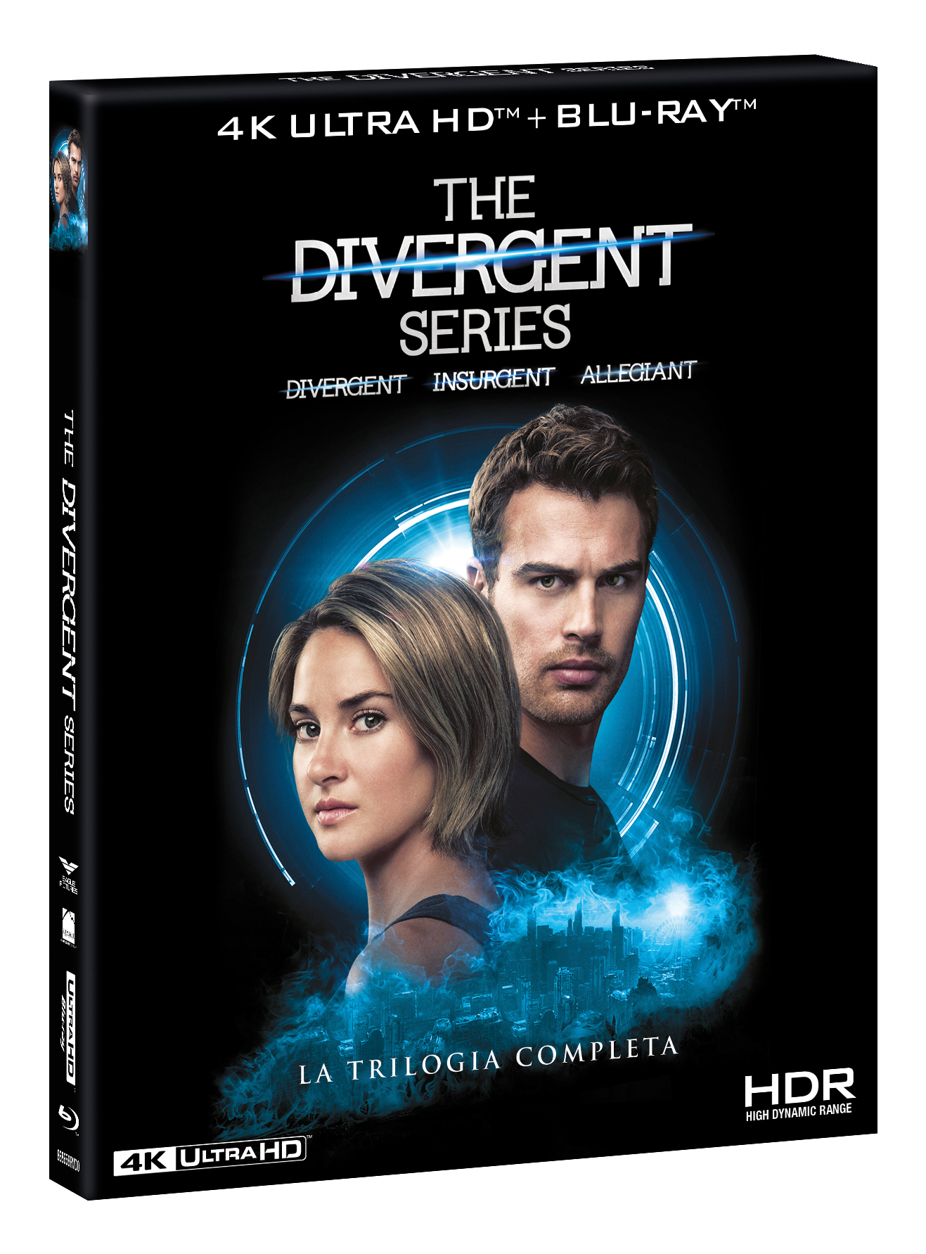 The Divergent Series - La Trilogia Completa (3 4K Ultra HD + 4 Blu-Ray Disc)