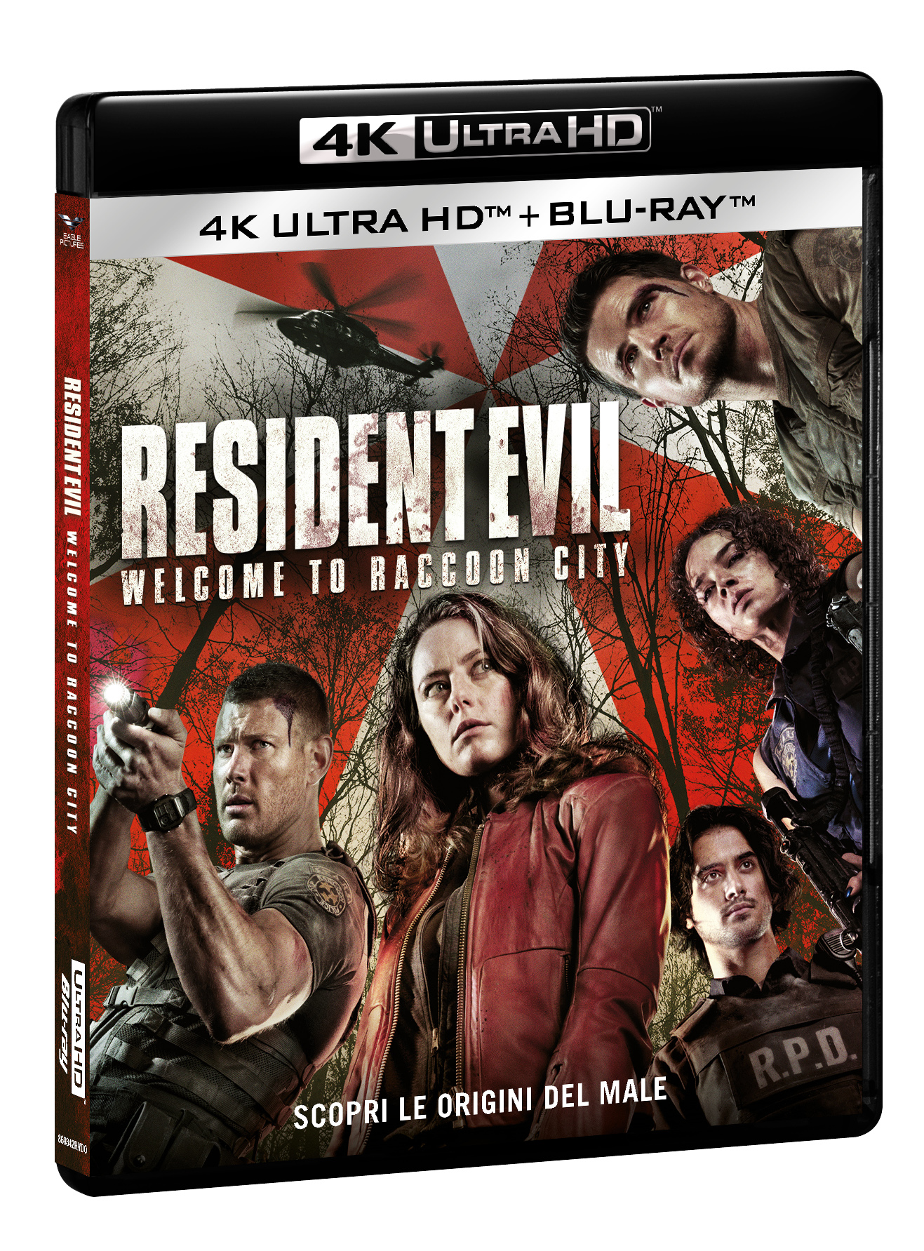 Resident Evil - Welcome to Raccoon City (4K Ultra HD + Blu-Ray Disc)