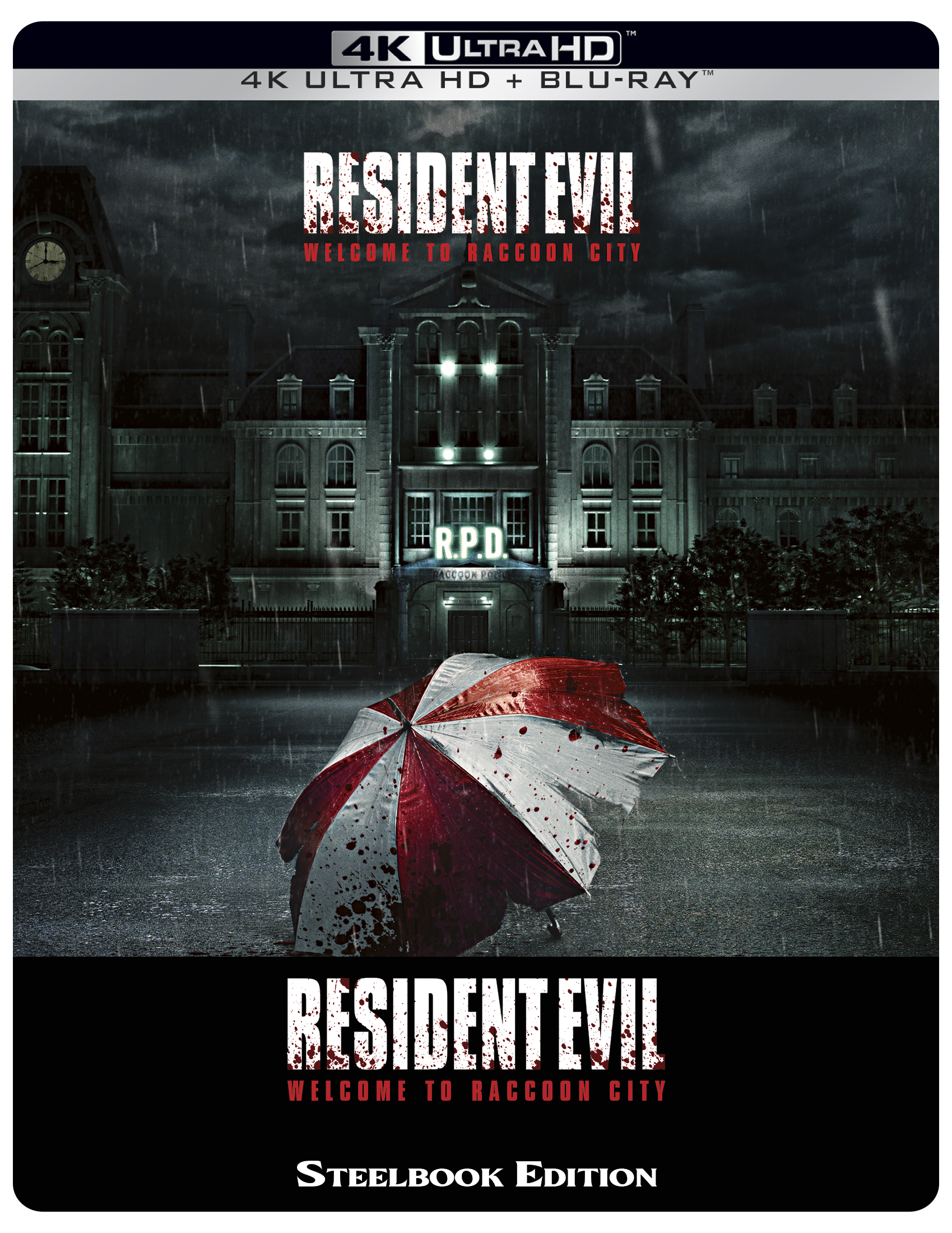 Resident Evil - Welcome to Raccoon City (4K Ultra HD + Blu-Ray Disc - SteelBook)