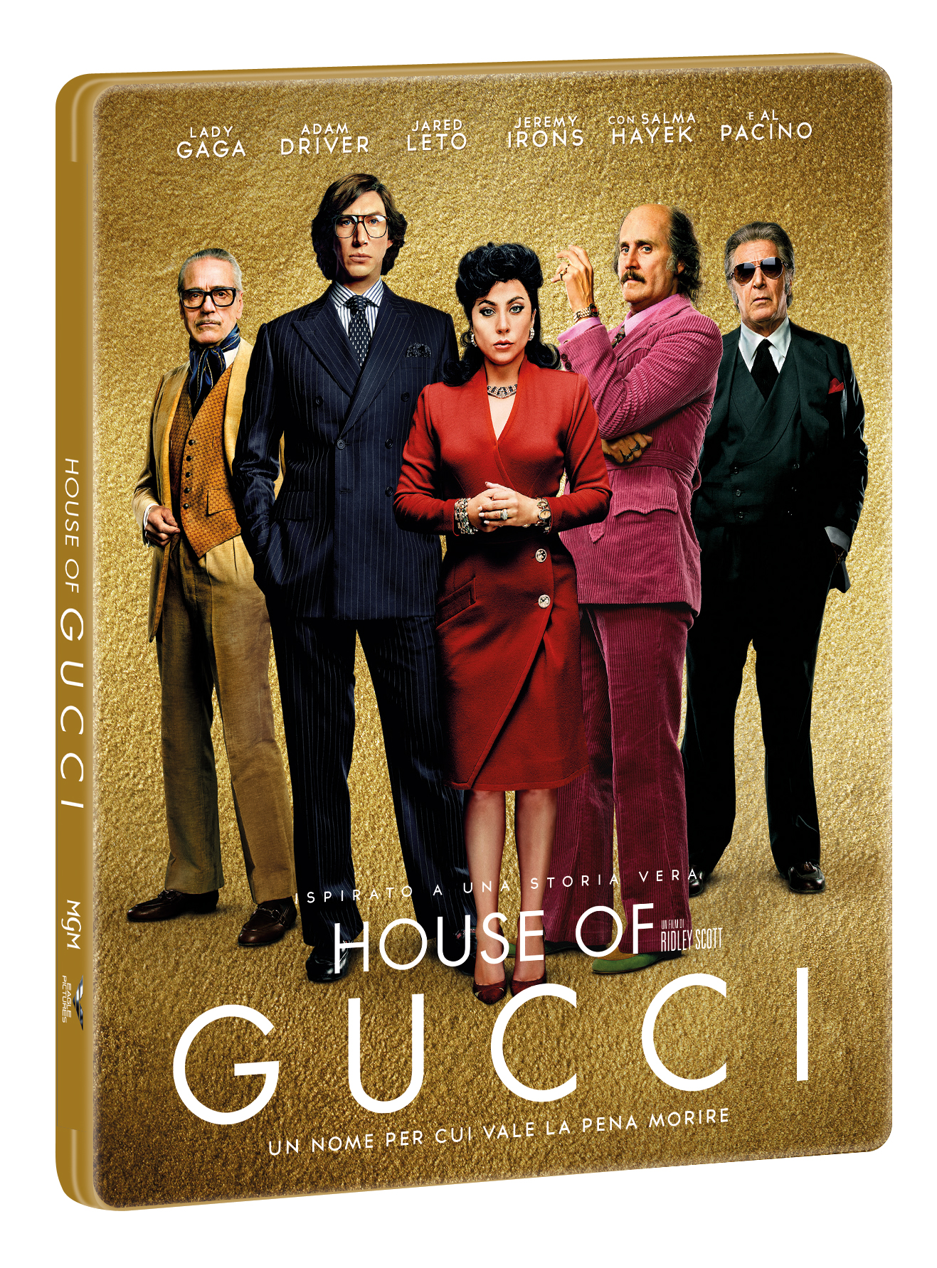 House of Gucci (4K Ultra HD + Blu-Ray Disc + Block Notes - SteelBook)
