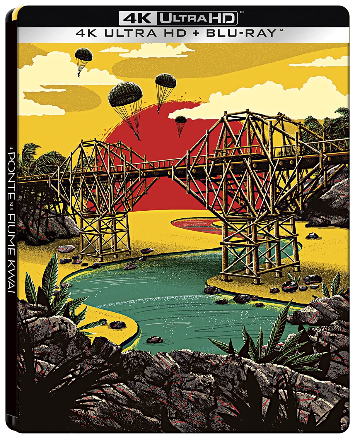 Il Ponte sul Fiume Kwai - Edizione 65° Anniversario (4K Ultra HD + Blu-Ray Disc - SteelBook)