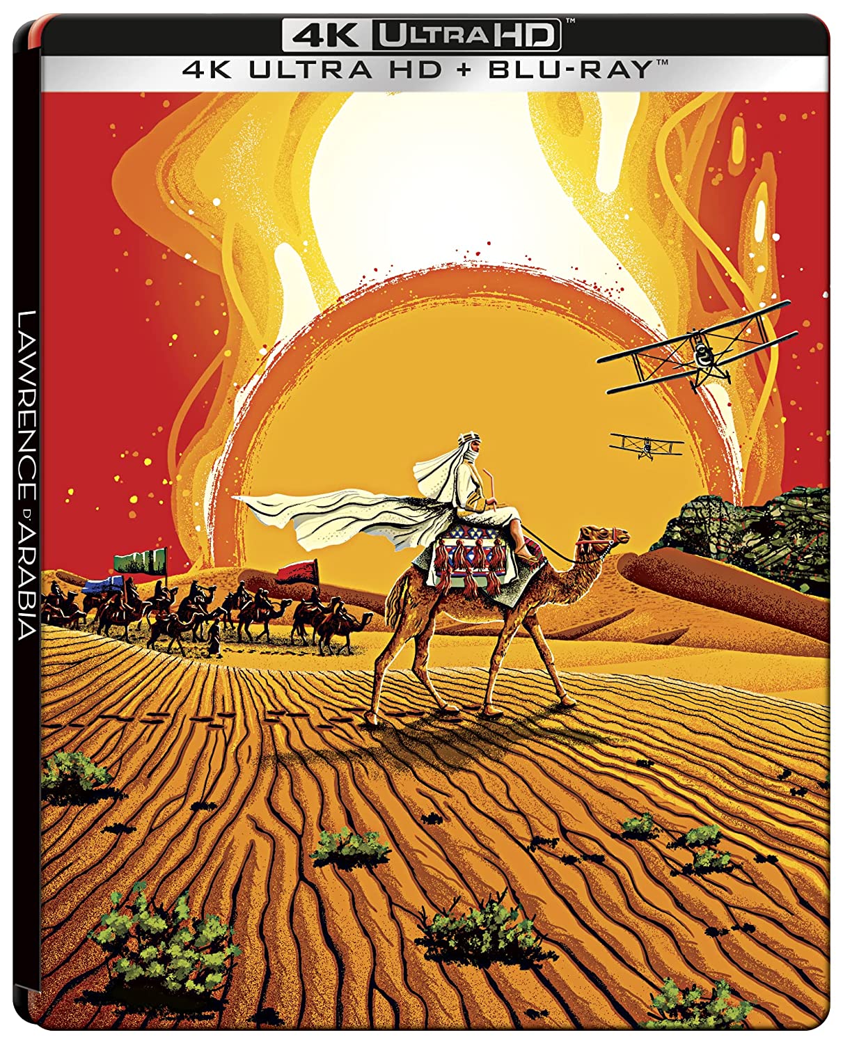 Lawrence d'Arabia - Edizione 60° Anniversario (2 4K Ultra HD + 2 Blu-Ray Disc - SteelBook)