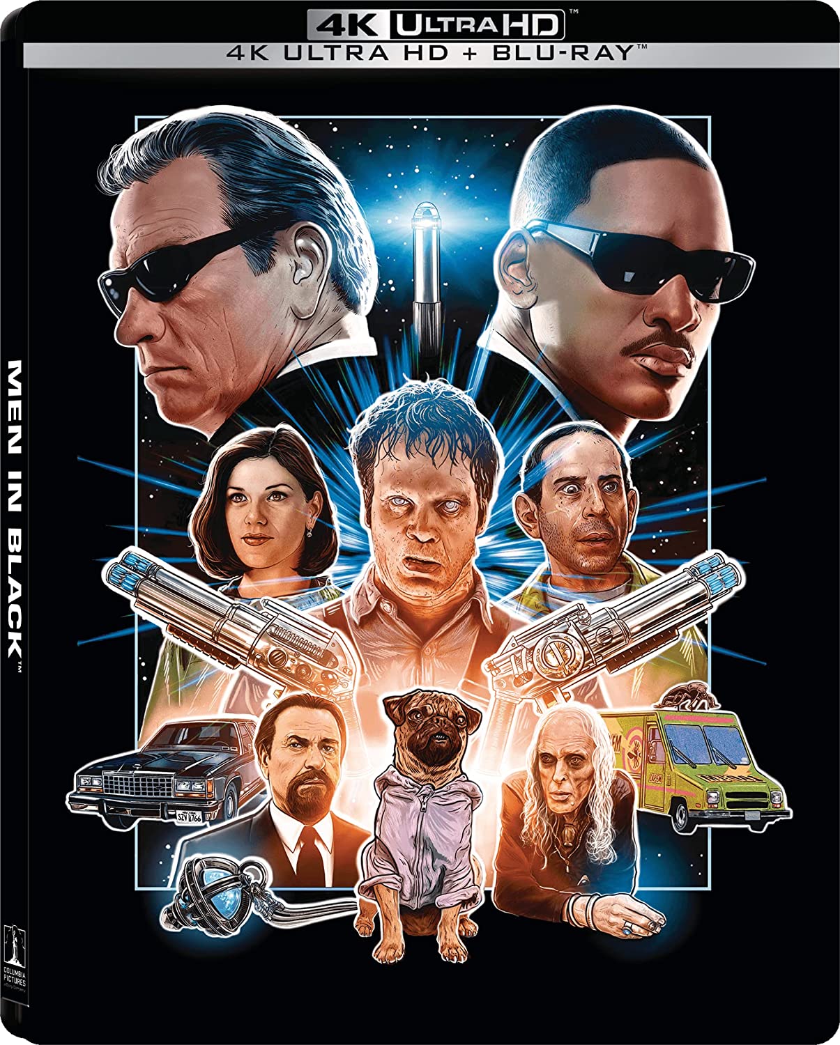 MIB - Men in Black - 25° Anniversary (4K Ultra HD + Blu-Ray Disc - SteelBook)