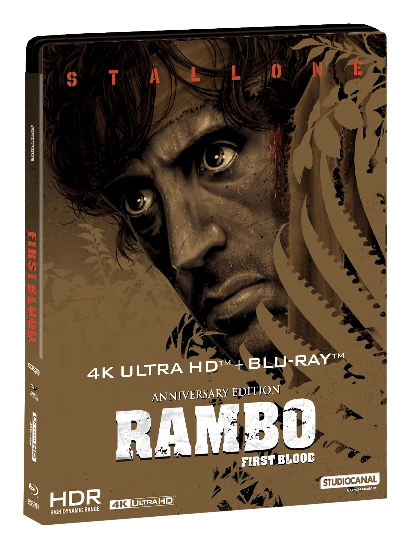 Rambo - First blood - Anniversary Edition (4K Ultra HD + Blu-Ray Disc + Booklet - SteelBook)