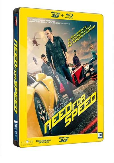 Need for Speed (Blu-Ray 3D + Blu-Ray Disc - SteelBook)