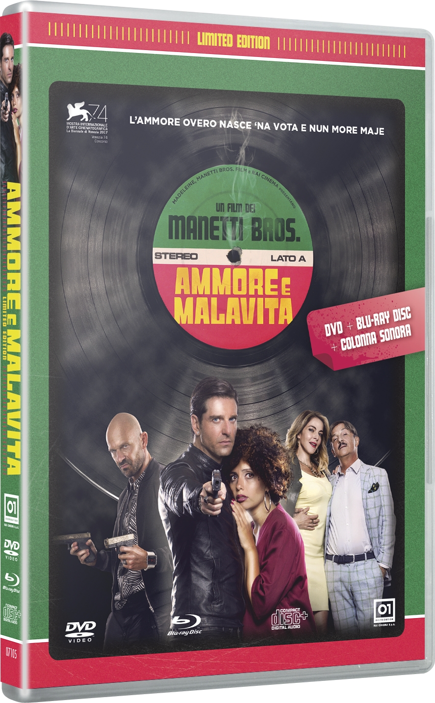 Ammore e malavita - Limited Edition (Blu-Ray Disc + DVD + CD)
