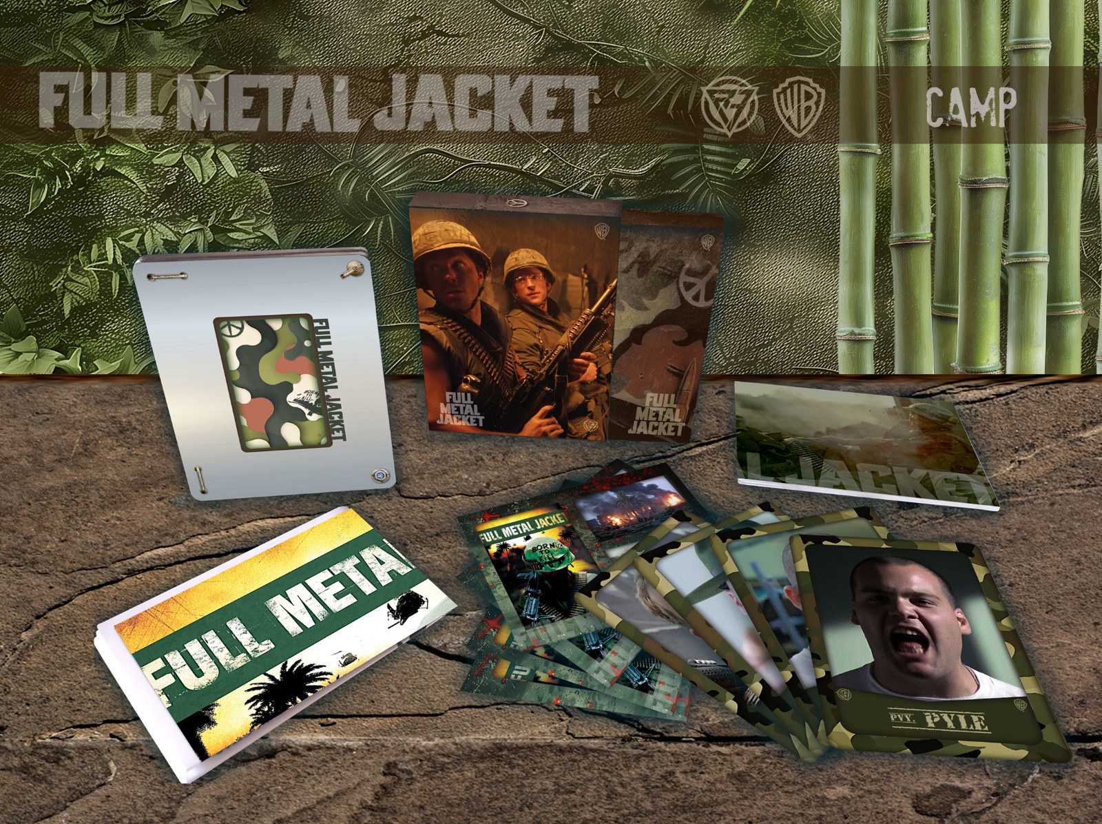 Full Metal Jacket - One Click - Jungle Ed in 100 copie (2 4K Ultra HD + 2 Blu-Ray Disc)