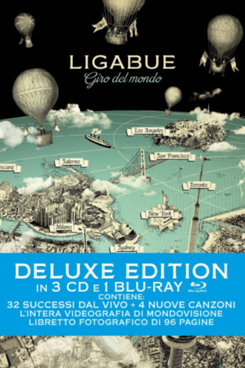 Ligabue - Giro del mondo - Deluxe Edition (Blu-Ray Disc + 3 CD)