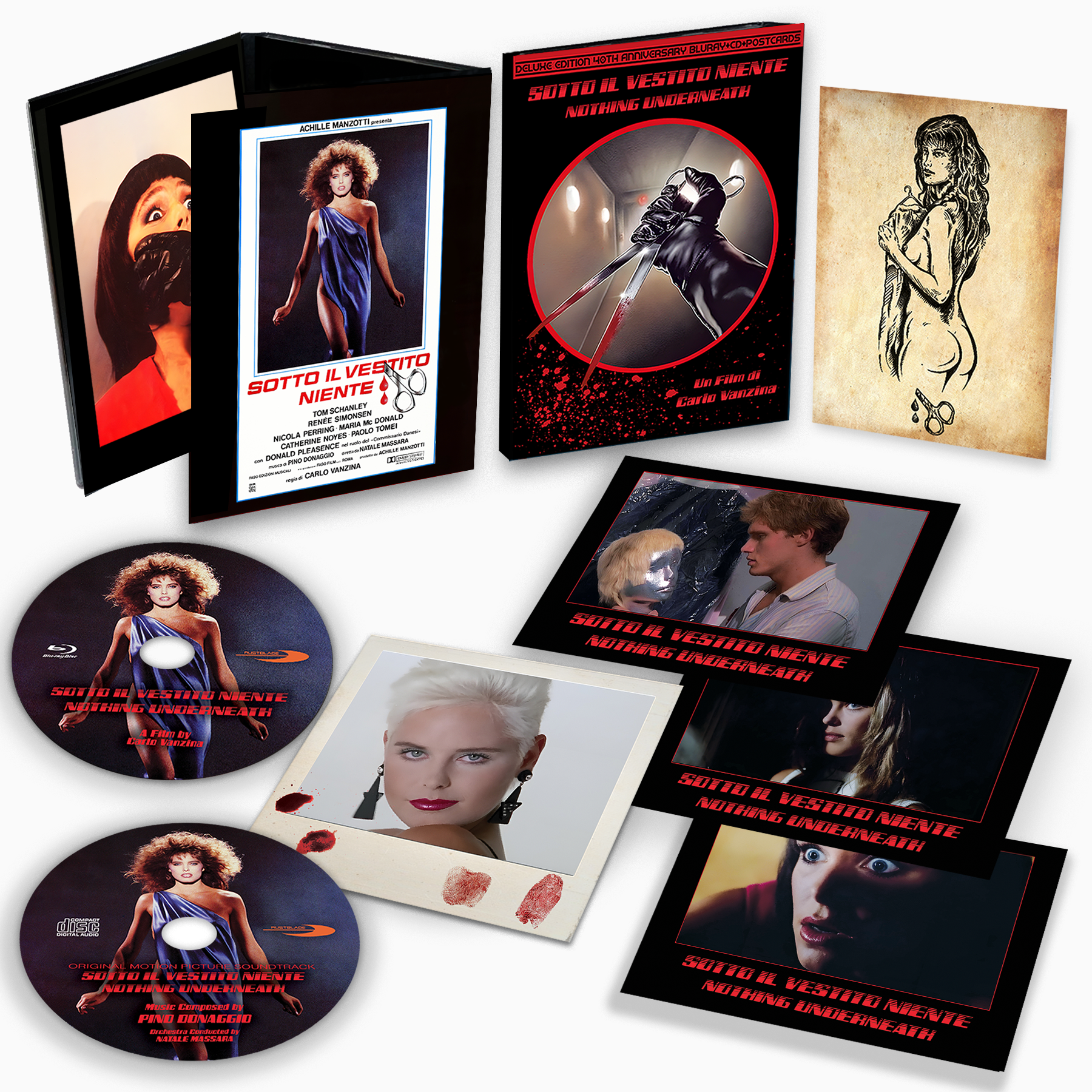 Sotto il vestito niente -Deluxe Limited Edition (Blu-Ray Disc + CD + Postcard)