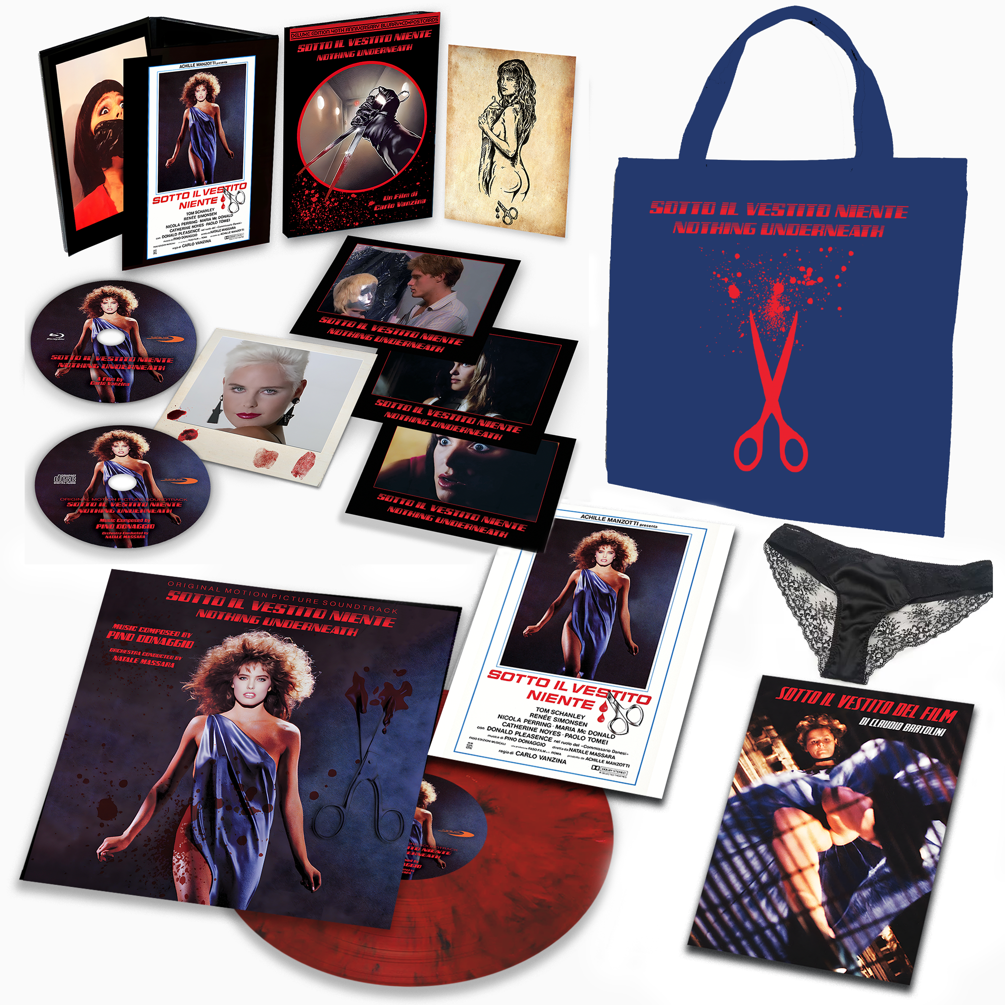 Sotto il vestito niente - Ultra Limited Deluxe Bag (Blu-Ray Disc + CD + Vinile + Libro + Poster)