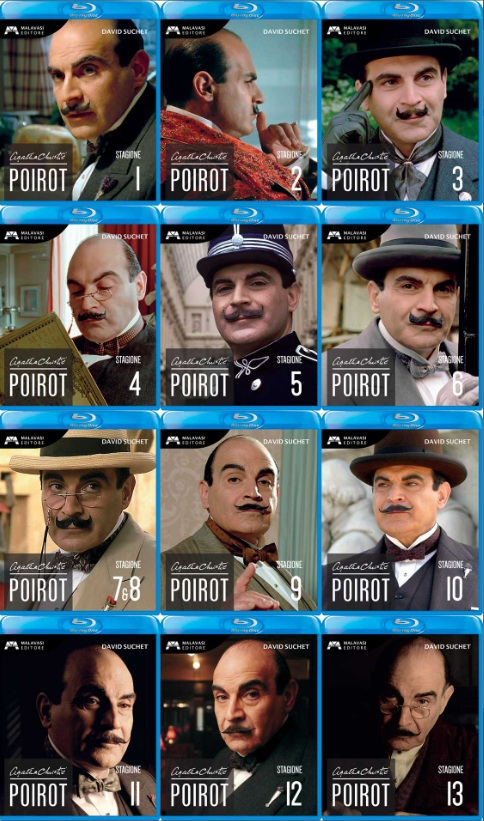 Poirot Collection - Special Edition - Serie Completa - Stagioni 1-13 (24 Blu-Ray Disc)