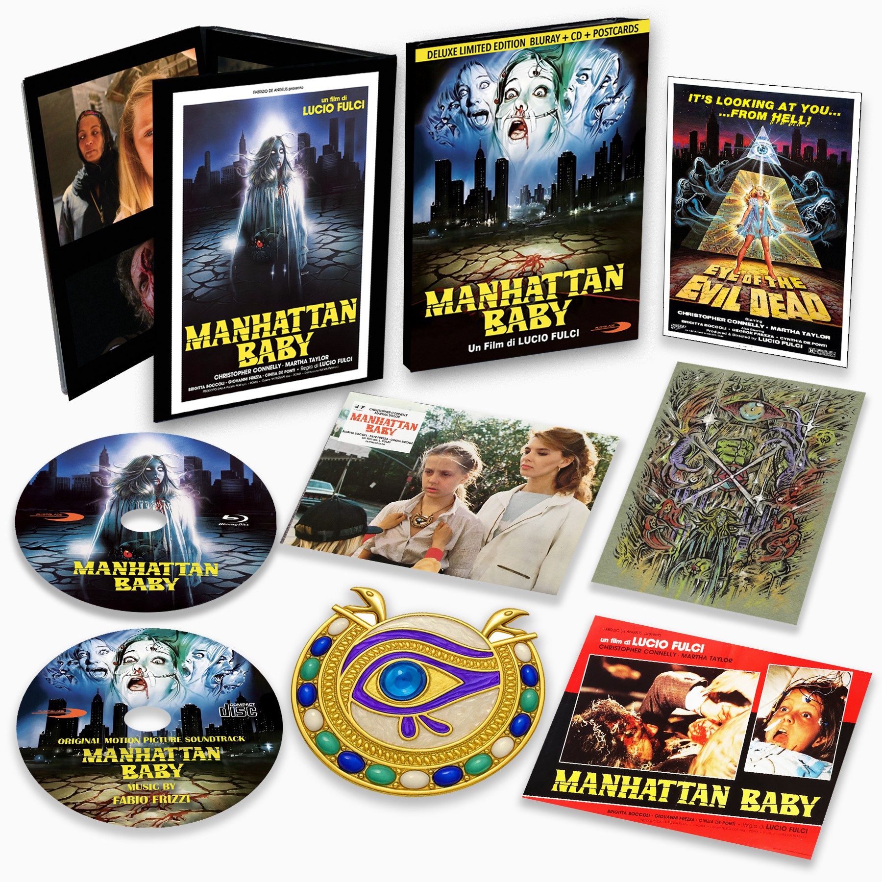 Manhattan Baby - Deluxe Limited Box (Blu-Ray Disc + CD + Ciondolo di carta + Postcards)