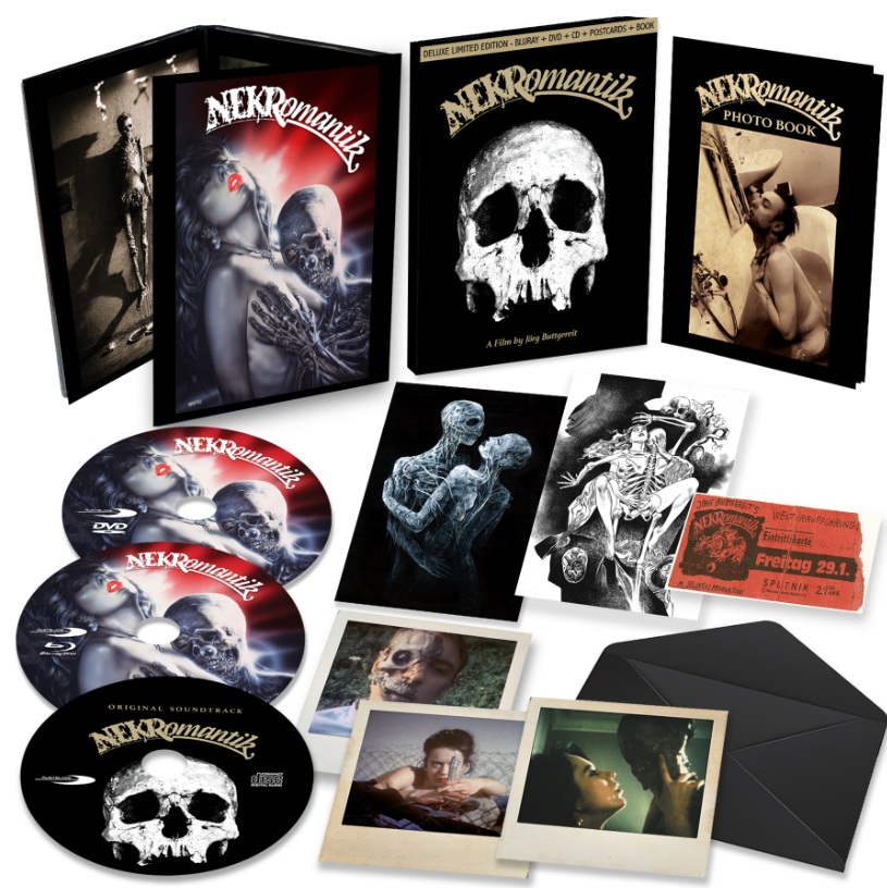 Nekromantik - Deluxe Limited Edition (Blu-Ray Disc + DVD + CD + Book + Postcards)