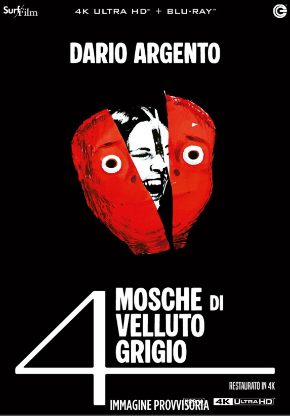 4 mosche di velluto grigio (4K Ultra HD + Blu-Ray Disc)