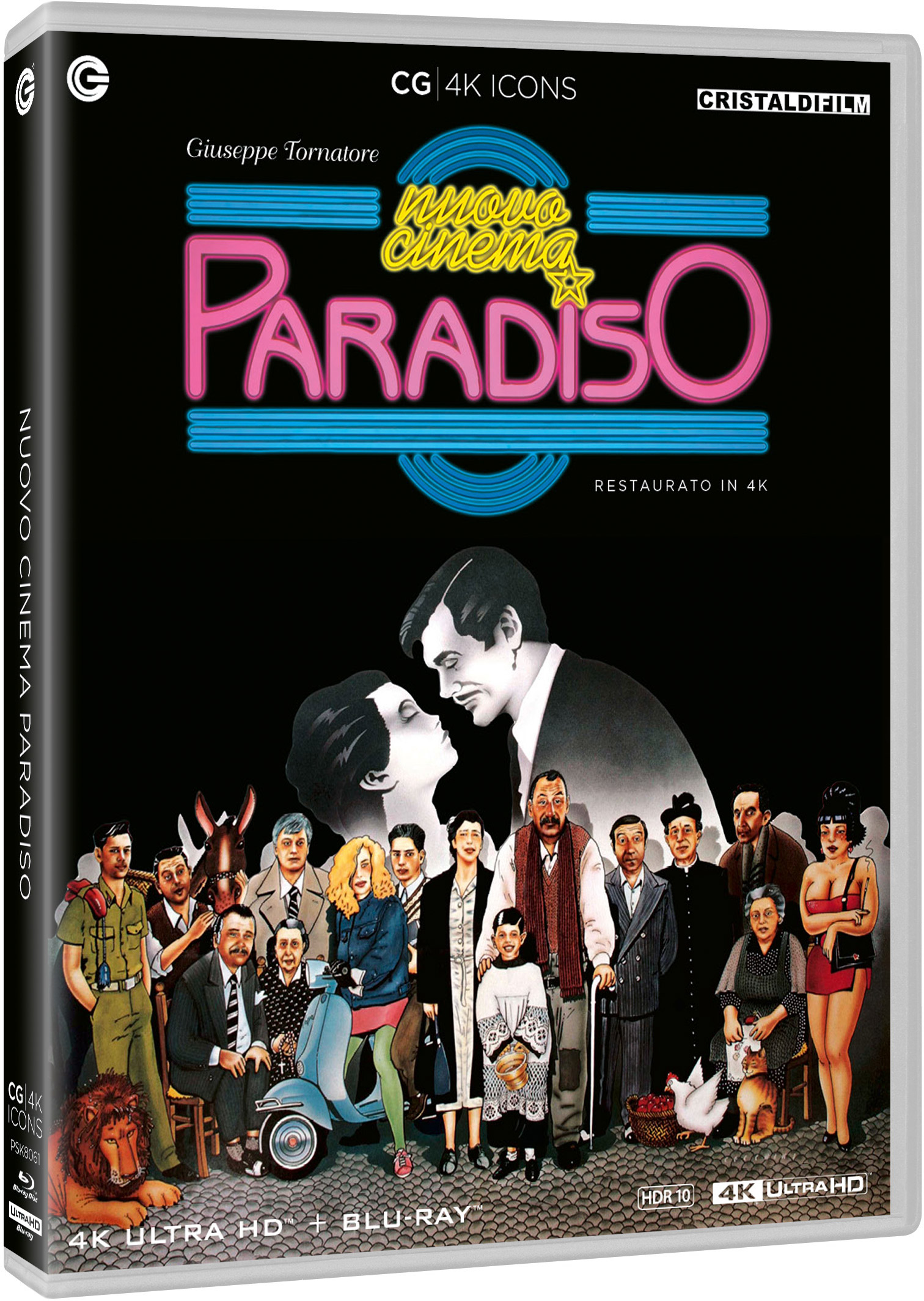 Nuovo Cinema Paradiso (CG 4K Icons) (4K Ultra HD + Blu-Ray Disc)