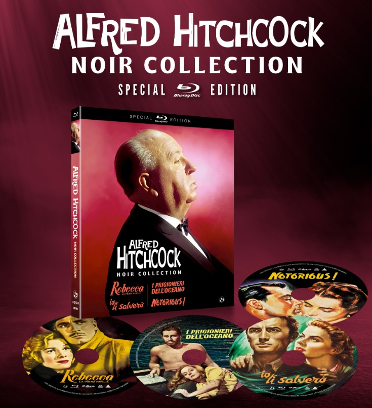 Alfred Hitchcock Noir Collection - Special Edition (4 Blu-Ray Disc + Booklet)