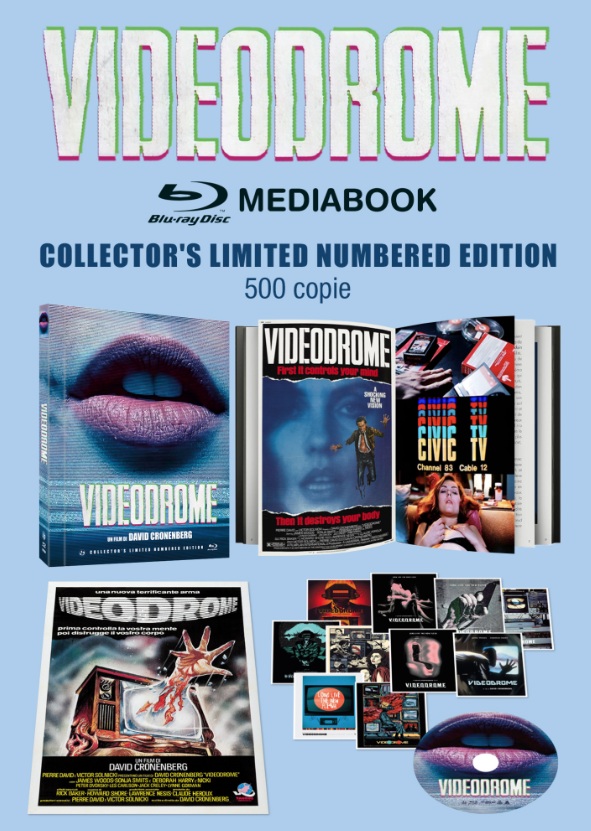 Videodrome - Collector's Limited Numbered Edition (Blu-Ray Disc - Mediabook)