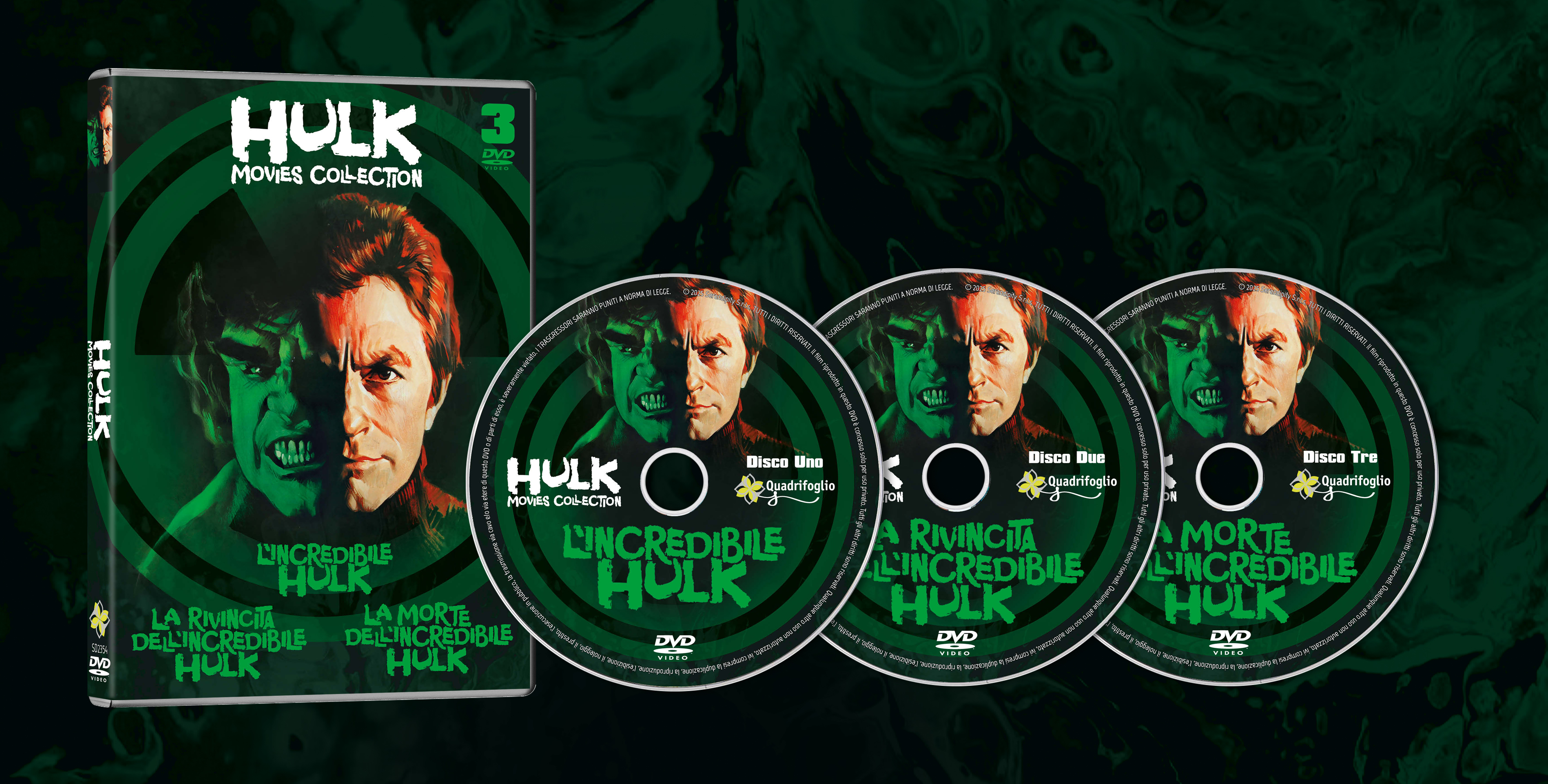 Hulk Movies Collection - Nuova Edizione Rimasterizzata - 3 Film (3 DVD)