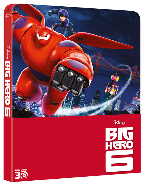 Big Hero 6 (Blu-Ray 3D + Blu-Ray Disc - SteelBook)