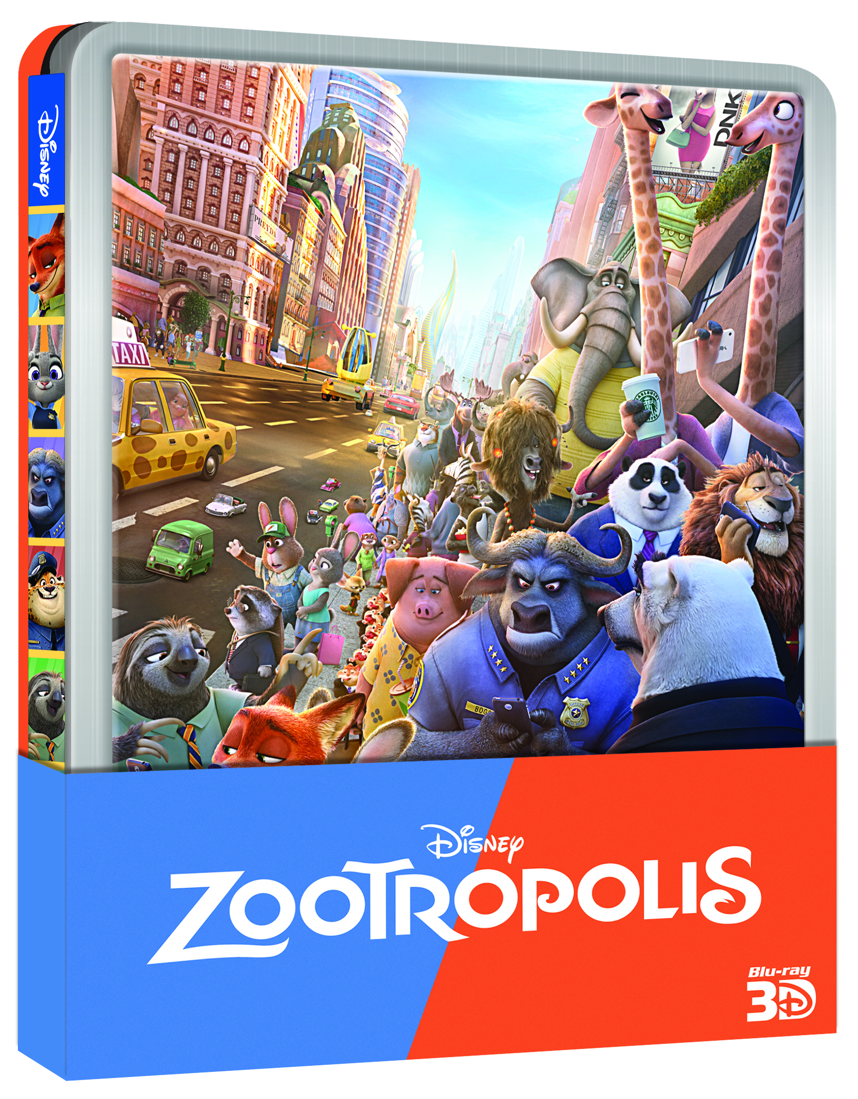 Zootropolis (Blu-Ray 3D + Blu-Ray Disc - Steelbook)