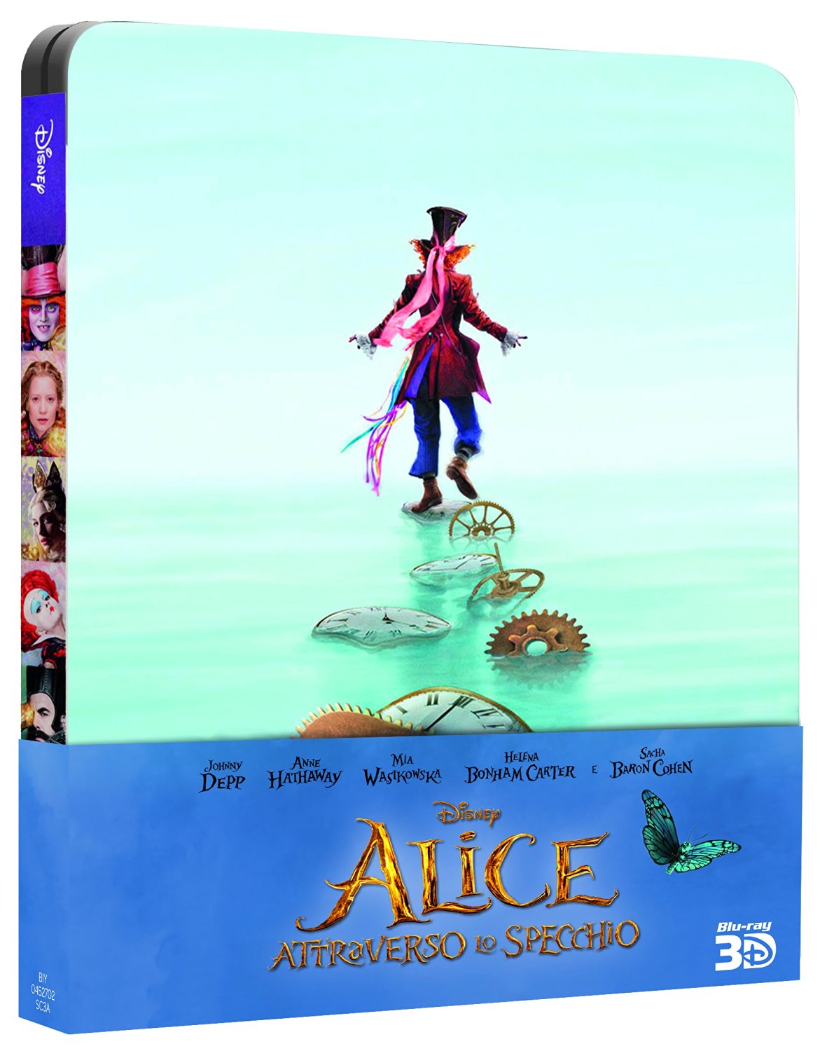 Alice attraverso lo specchio (Blu-Ray 3D + Blu-Ray Disc - Steelbook)