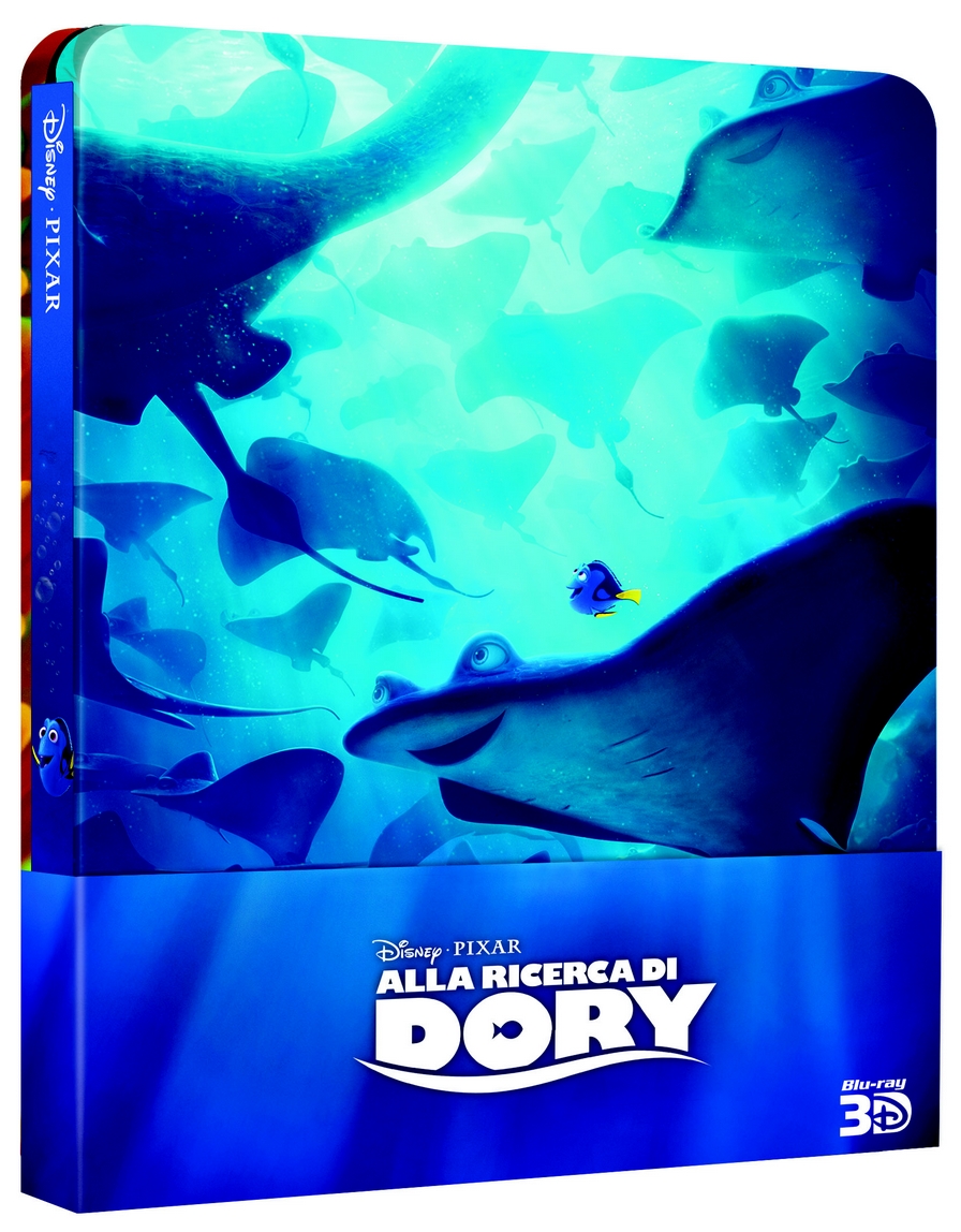 Alla ricerca di Dory (Blu-Ray 3D + Blu-Ray Disc + Bonus Disc - Steelbook) (Pixar)