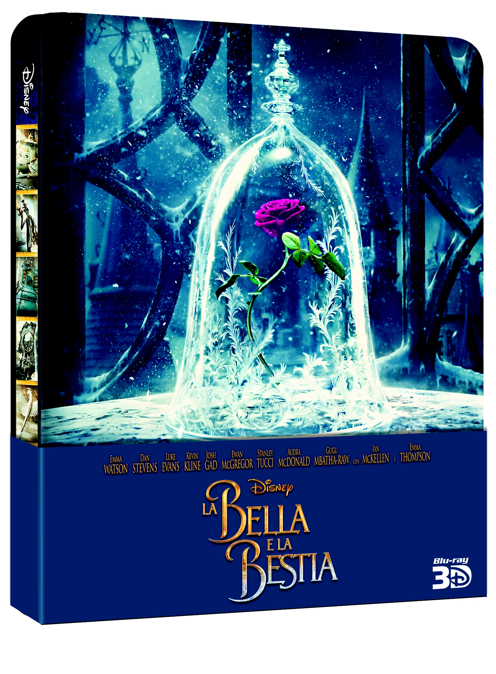 La bella e la bestia (2017) (Blu-Ray 3D + Blu-Ray Disc - SteelBook)
