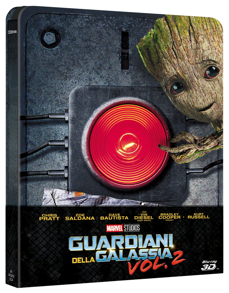 Guardiani della Galassia Vol. 2 (Blu-Ray 3D + Blu-Ray Disc - SteelBook)