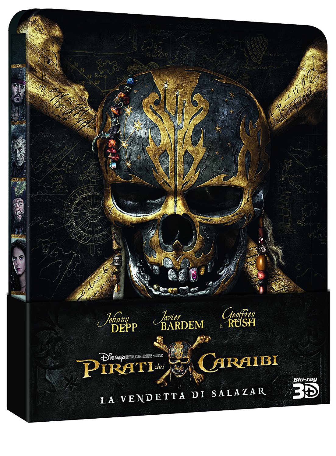 Pirati dei Caraibi - La vendetta di Salazar (Blu-Ray 3D + Blu-Ray Disc - SteelBook)