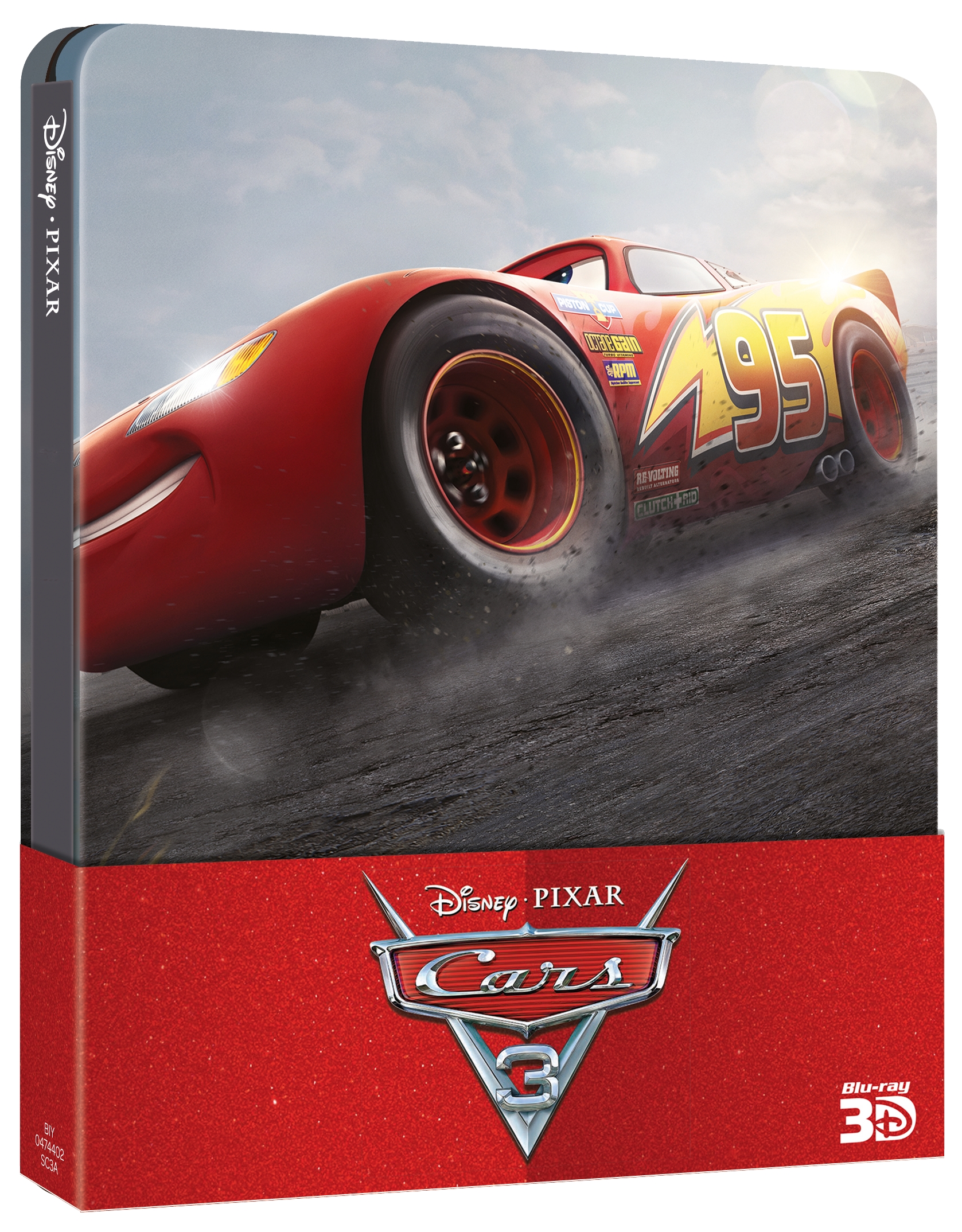 Cars 3 (Blu-Ray 3D + 2 Blu-Ray Disc - SteelBook) (Pixar)