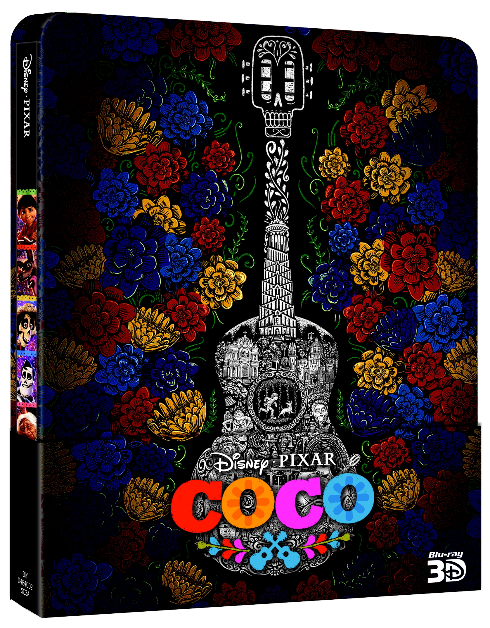 Coco (Blu-Ray 3D + Blu-Ray Disc + Disco Bonus - SteelBook) (Pixar)