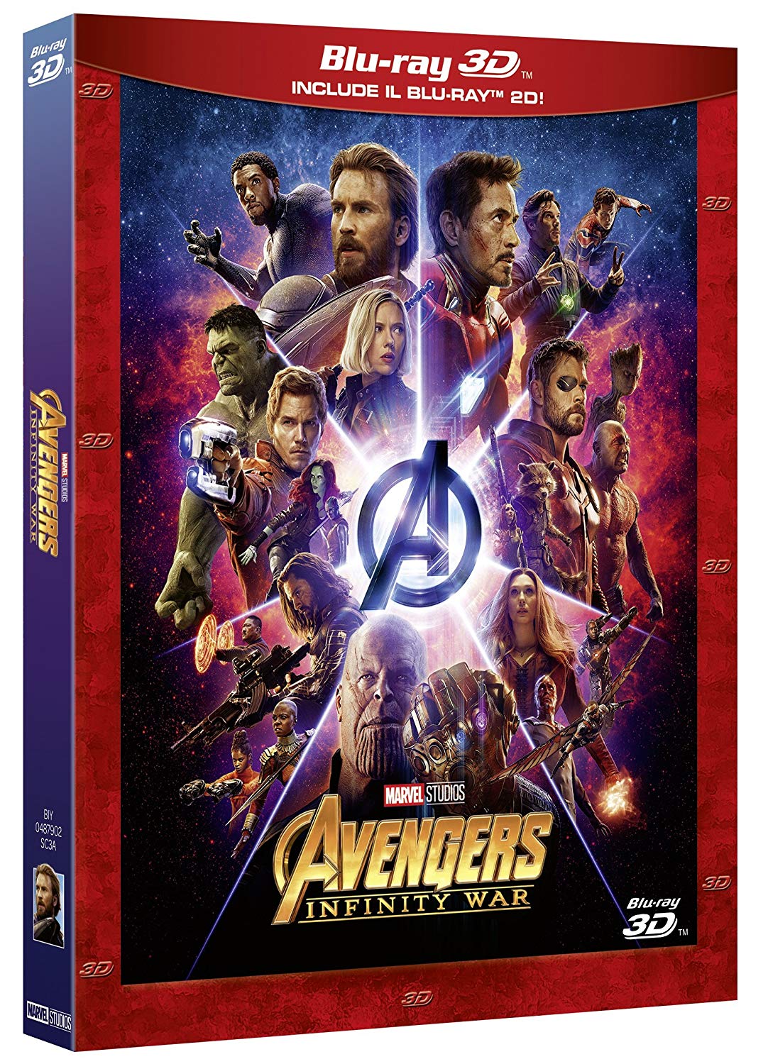 Avengers - Infinity War (Blu-Ray 3D + Blu-Ray Disc)