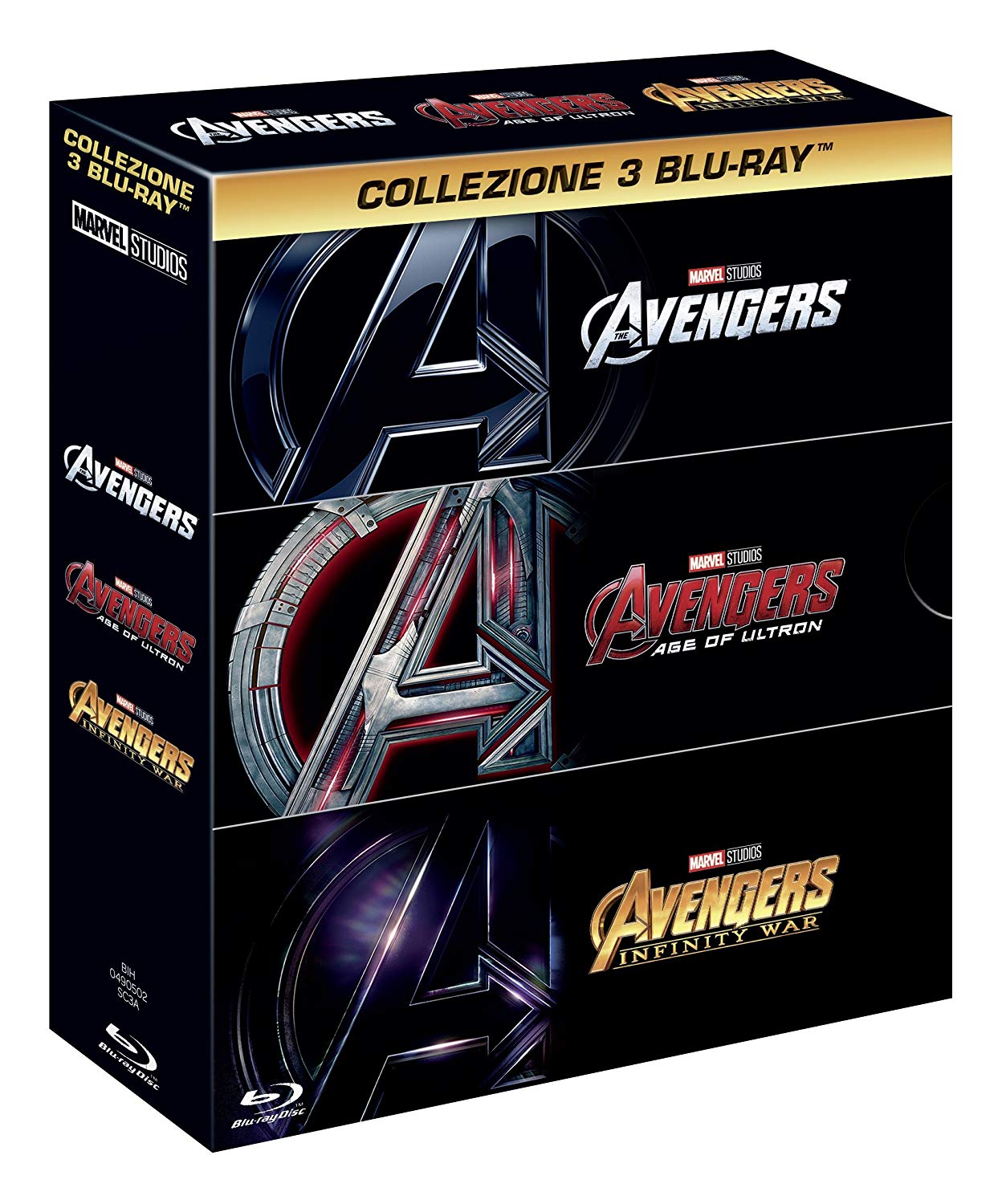 Avengers - Collezione 3 Film (3 Blu-Ray Disc)