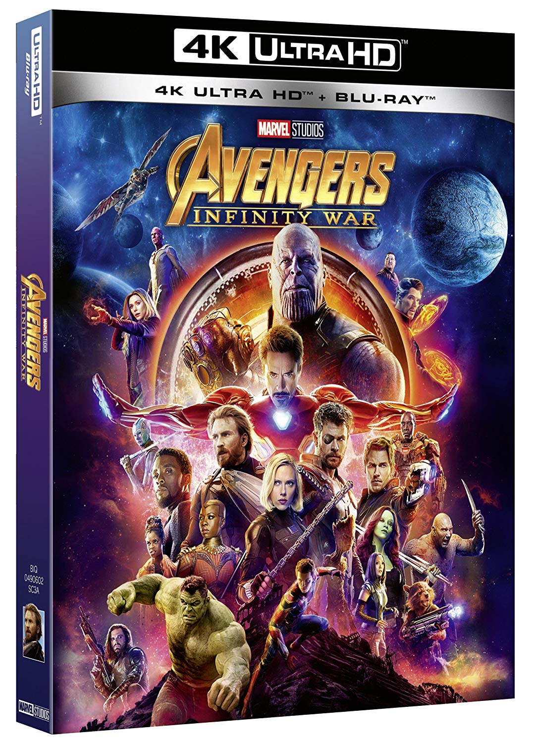 Avengers - Infinity War (4K Ultra HD + Blu-Ray Disc)