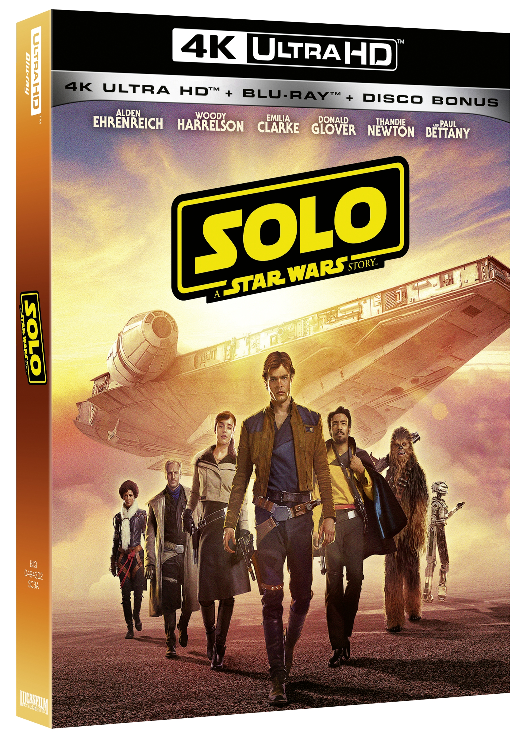 Solo - A Star Wars Story (4K Ultra HD + Blu-Ray Disc + Bonus Disc)