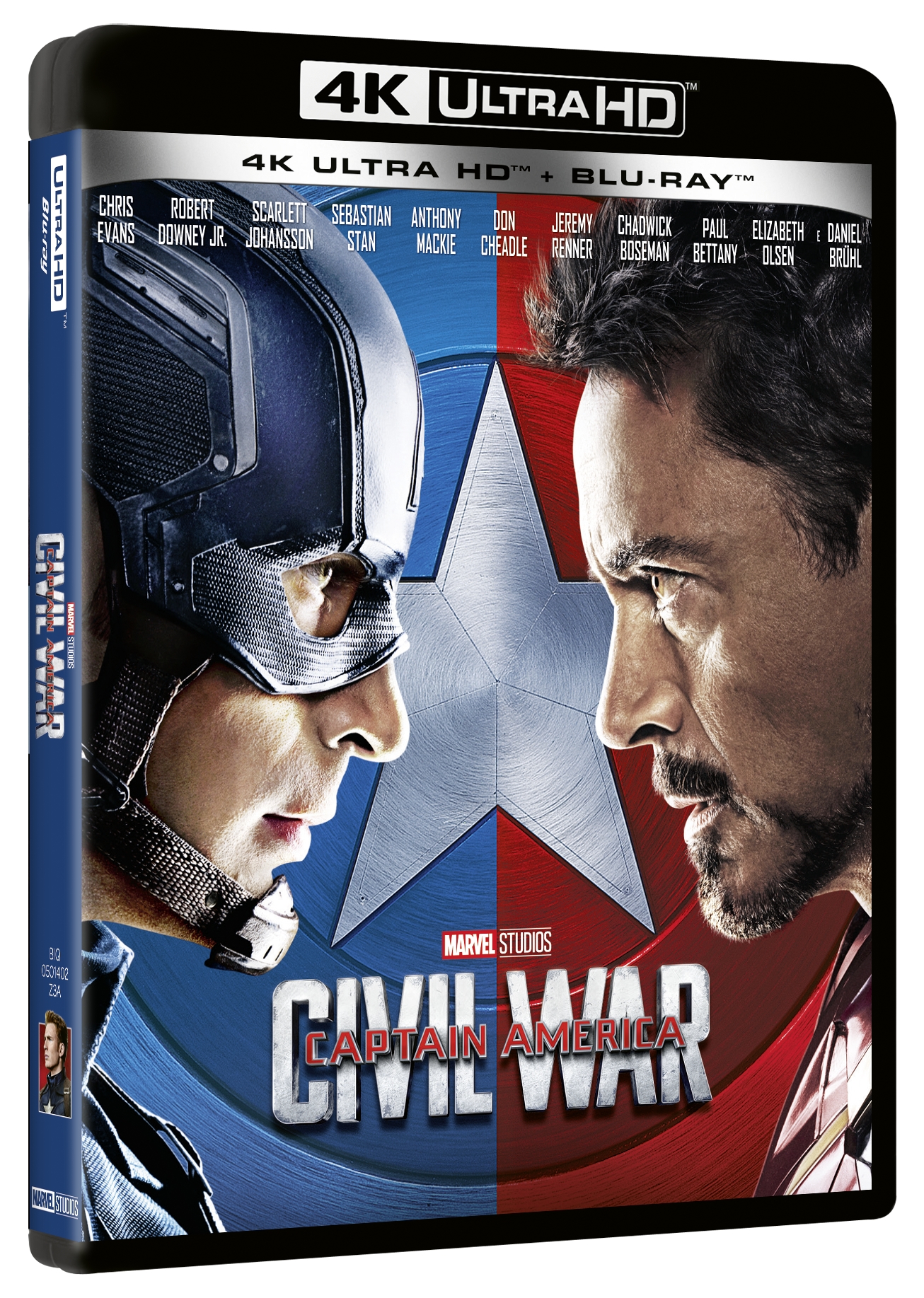 Captain America - Civil War (4K Ultra HD + Blu-Ray Disc)