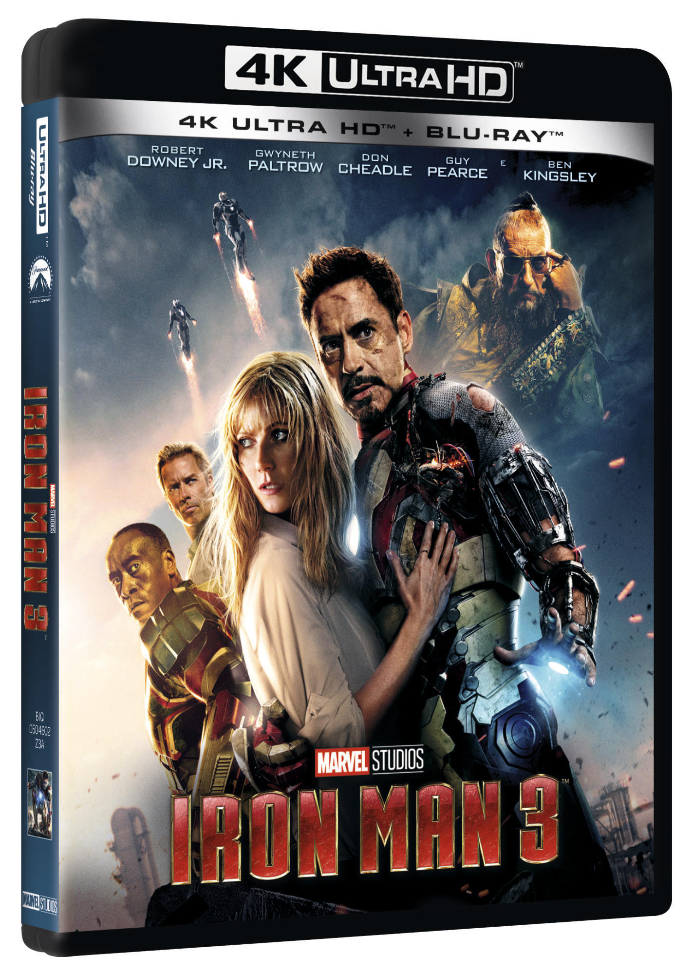 Iron Man 3  (4K Ultra HD + Blu-Ray Disc)
