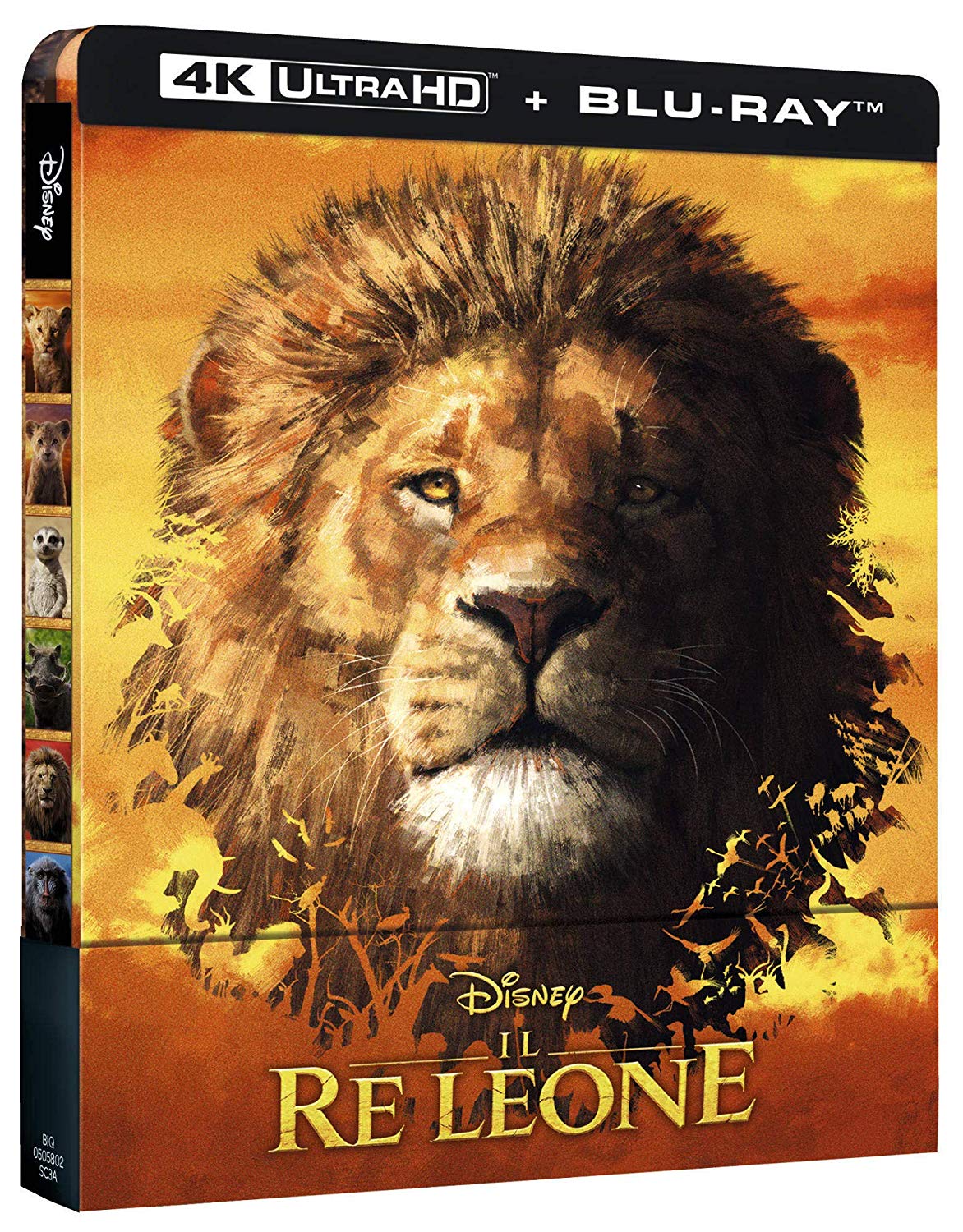 Il Re Leone (2019) (4K Ultra HD + Blu-Ray Disc - SteelBook)