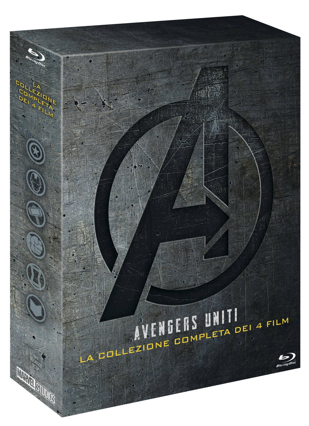 Avengers Uniti - La Collezione Completa dei 4 Film (4 Blu-Ray Disc + Bonus Disc)