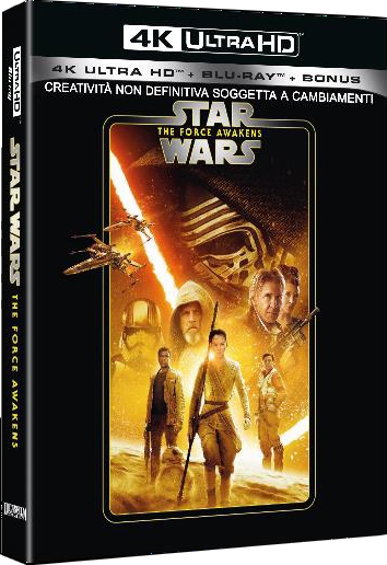 Star Wars Episodio VII - Il risveglio della Forza (4K Ultra HD + Blu-Ray Disc + Bonus Disc)