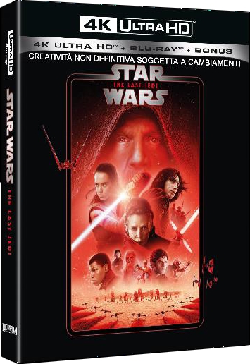 Star Wars Episodio VIII - Gli ultimi Jedi (4K Ultra HD + Blu-Ray Disc + Bonus Disc)