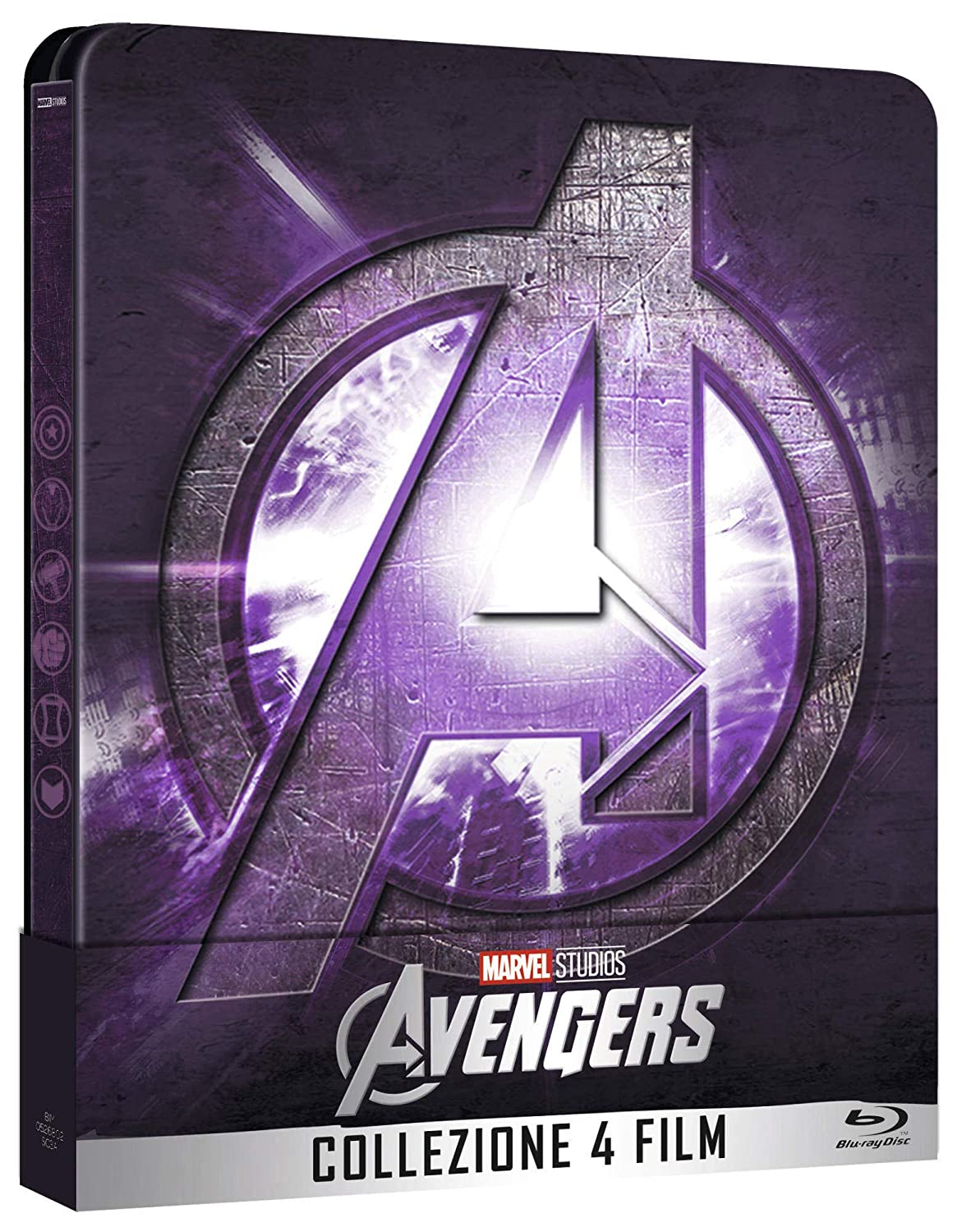 Avengers - Collezione 4 Film (4 Blu-Ray Disc + Bonus Disc - SteelBook)