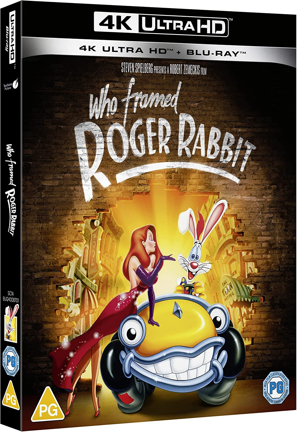 Who Framed Roger Rabbit? (Chi ha incastrato Roger Rabbit?) (Import UK) (4K Ultra HD + Blu-Ray Disc)