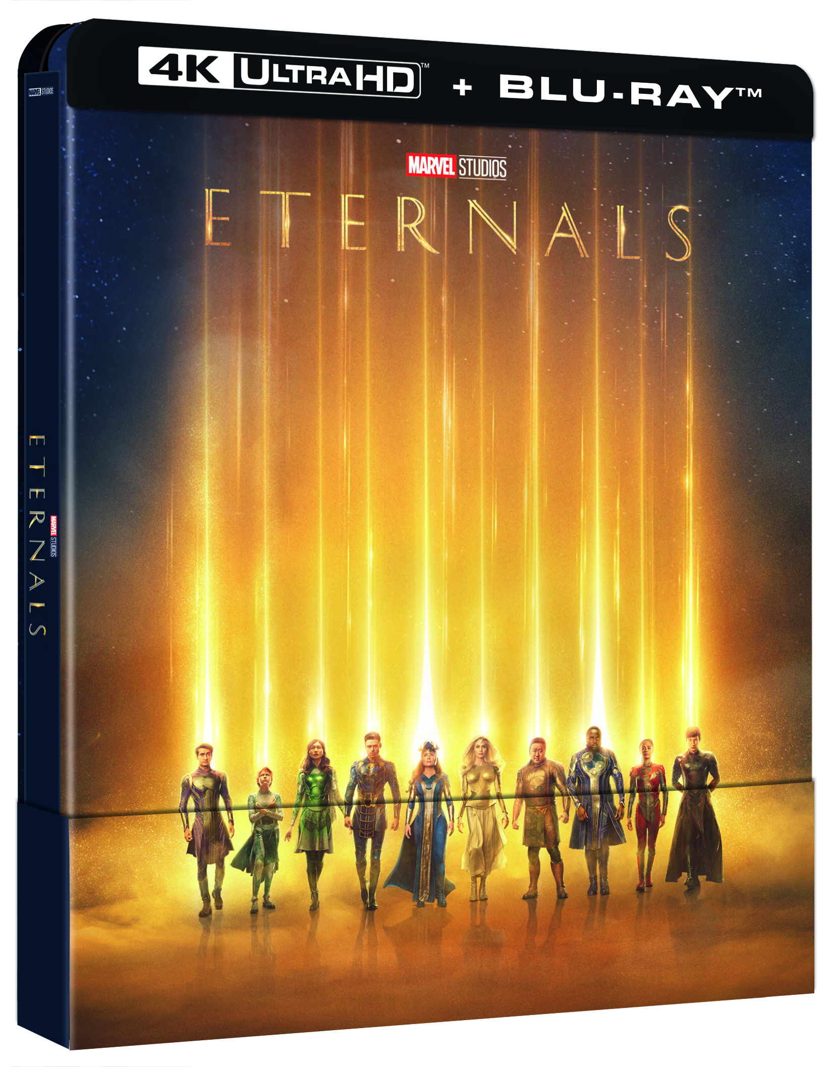 Eternals (4K Ultra HD + Blu-Ray Disc - SteelBook)